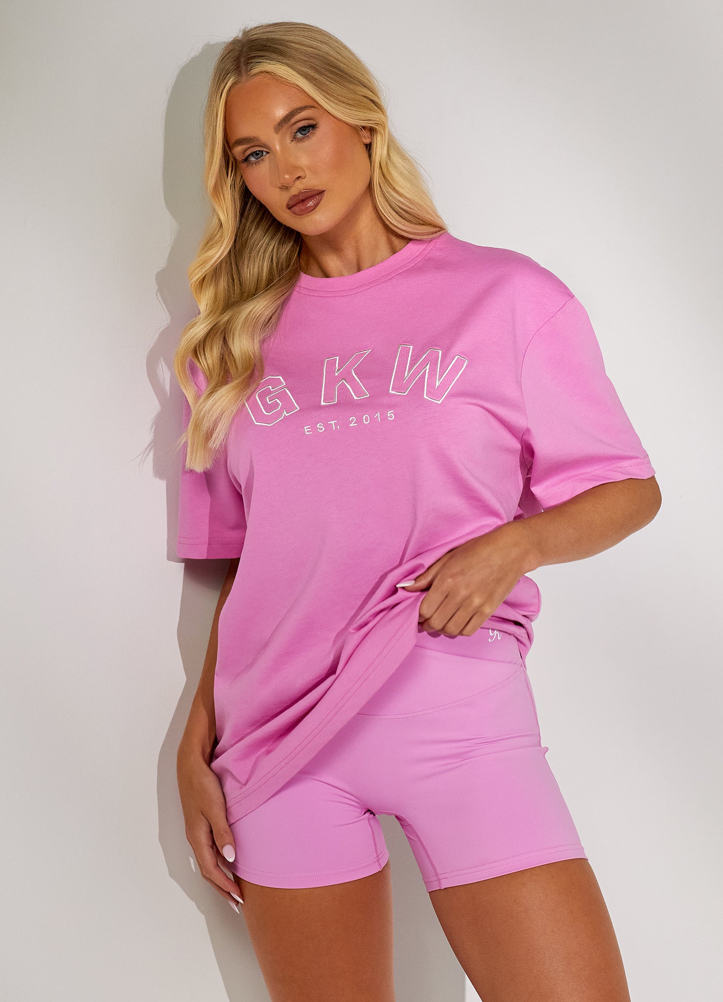 GKW Boyfriend Tee - Pink Rose 6