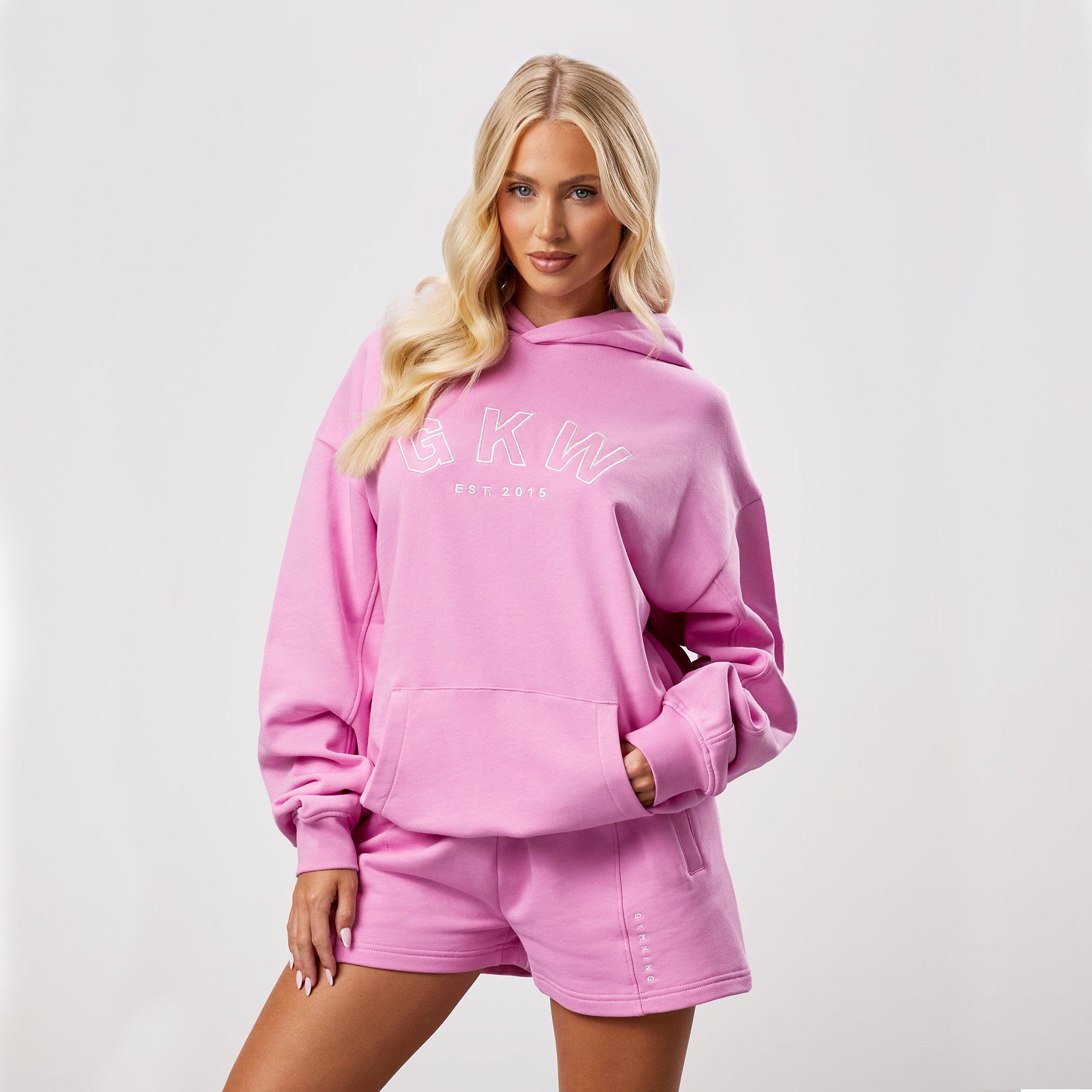 GKW Relaxed Fit Hoodie - Pink Rose 6