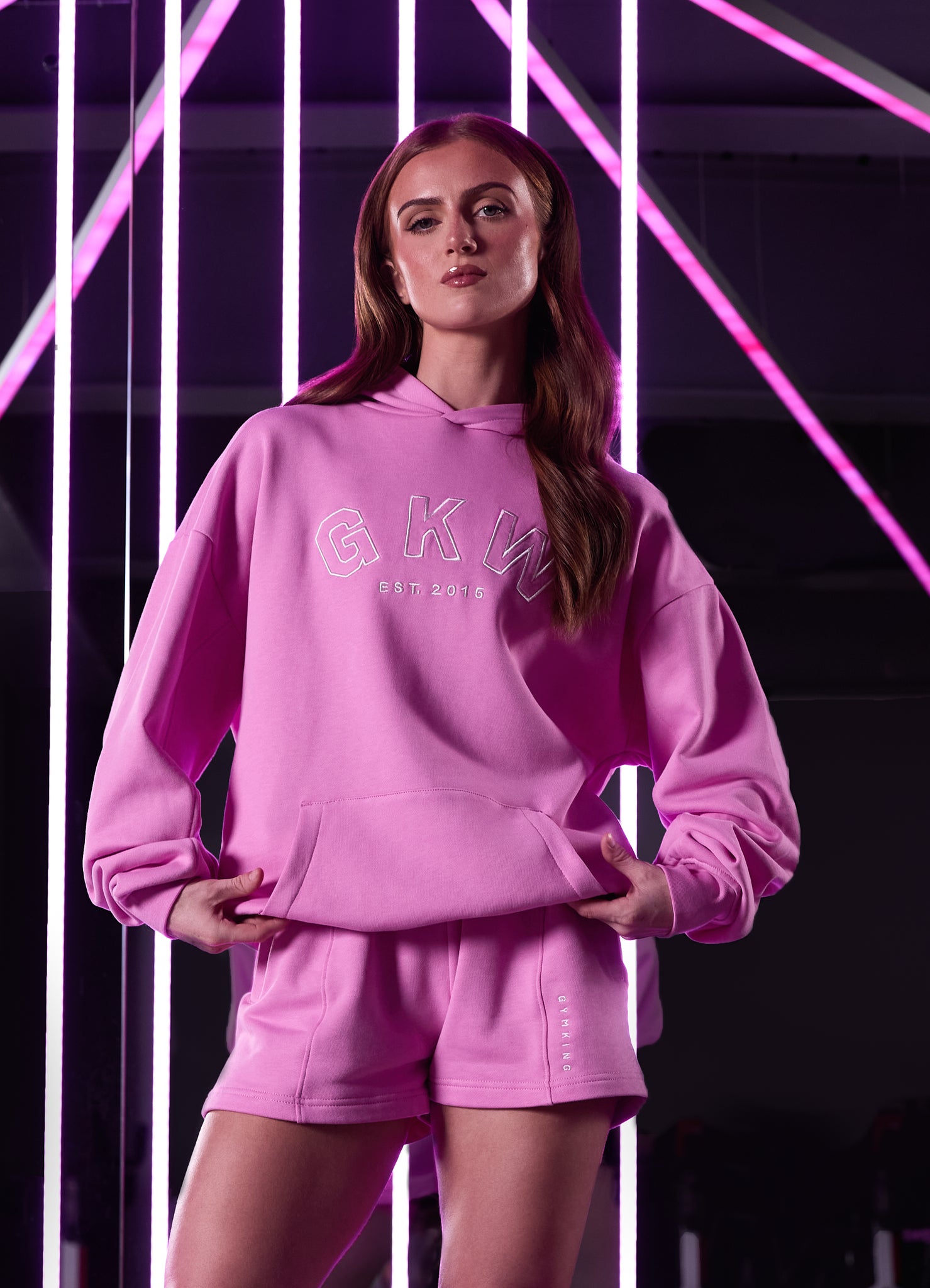 GKW Relaxed Fit Hoodie - Pink Rose 6