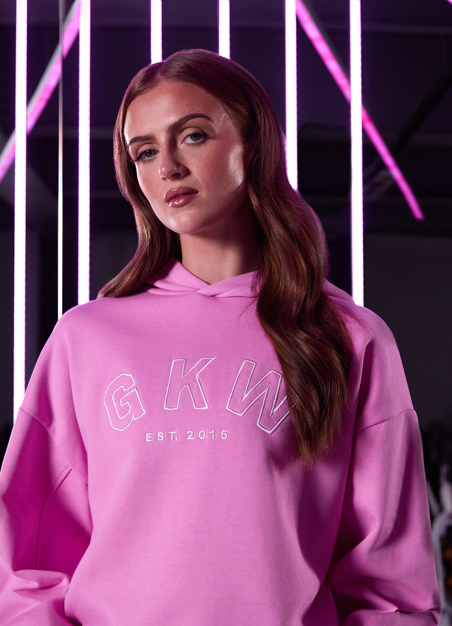 GKW Relaxed Fit Hoodie - Pink Rose 6