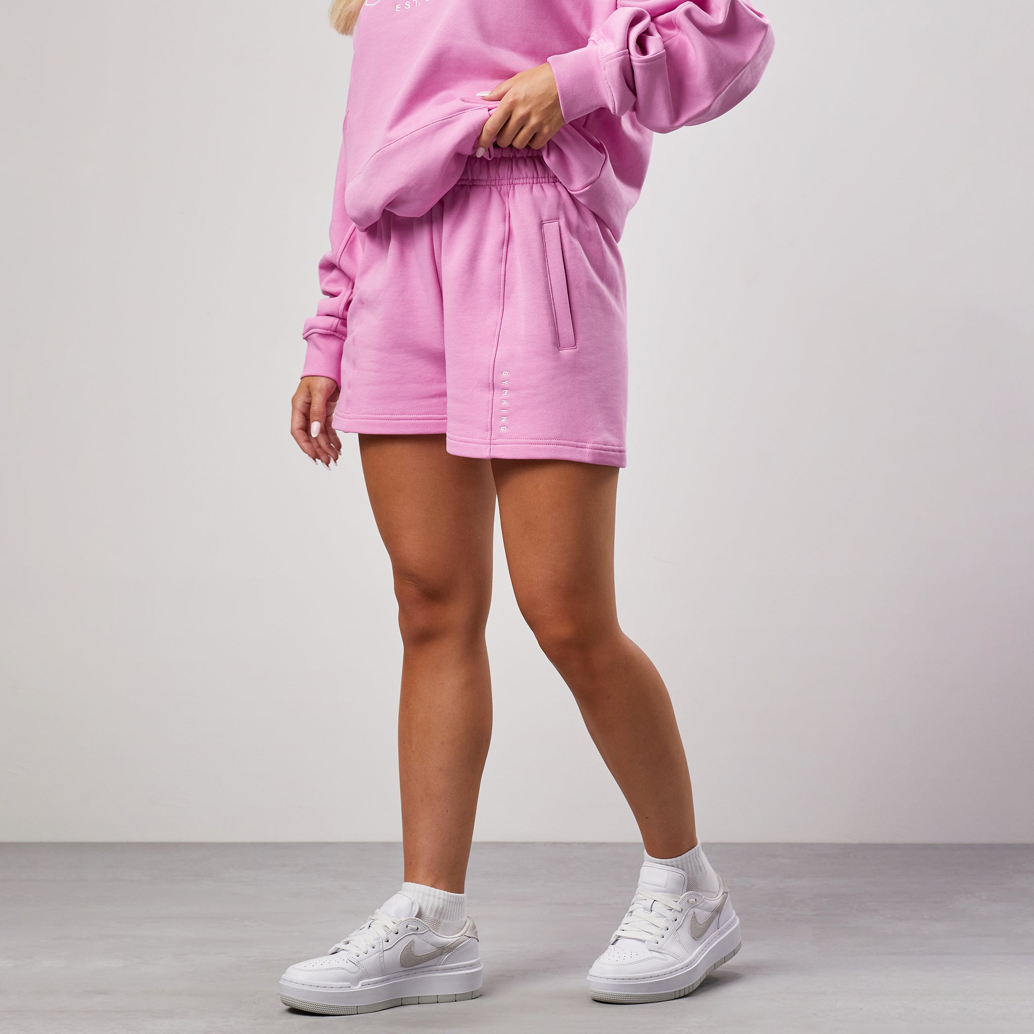 GKW Seam Detail Shorts - Pink Rose 6