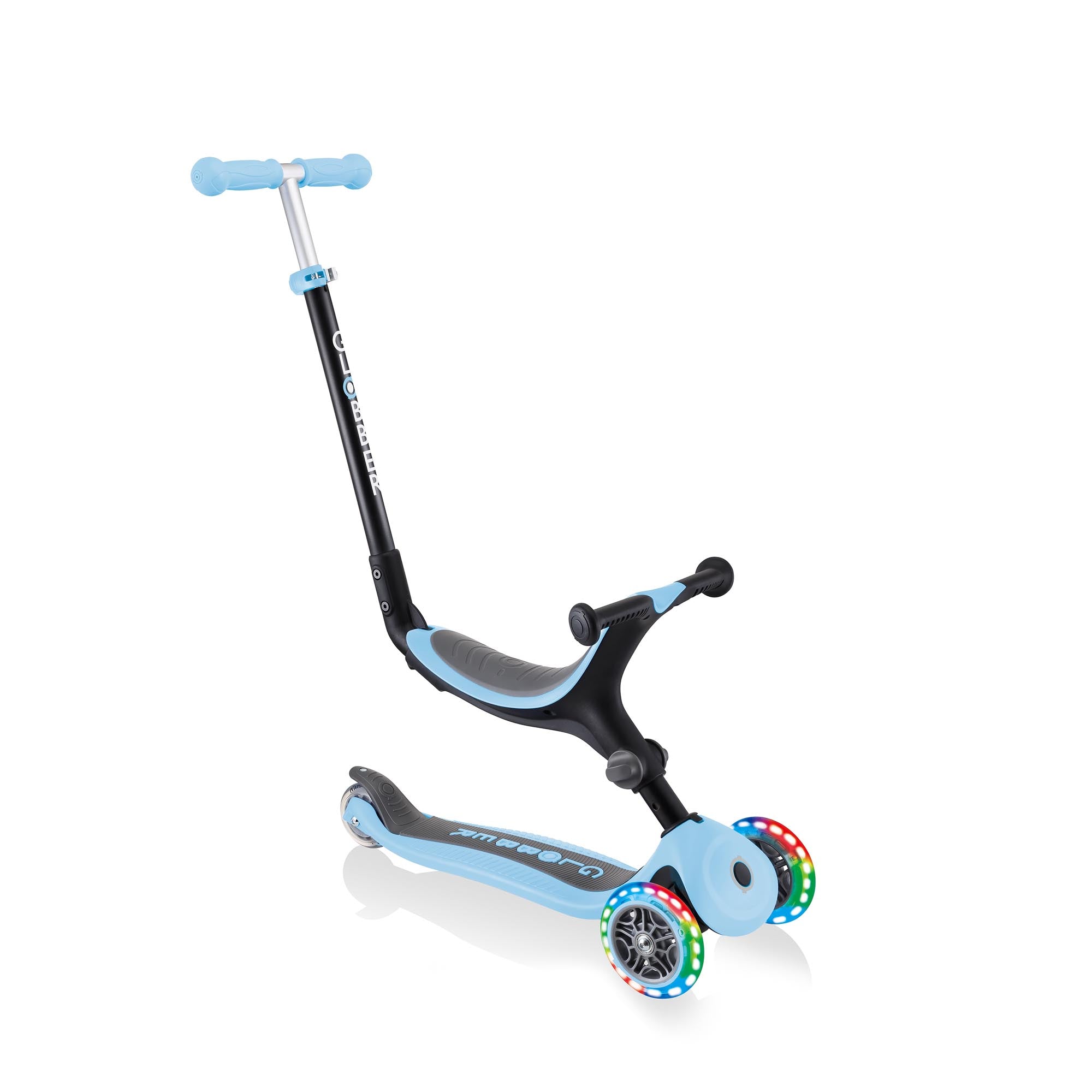 Globber Go Up Foldable Lights Scooter