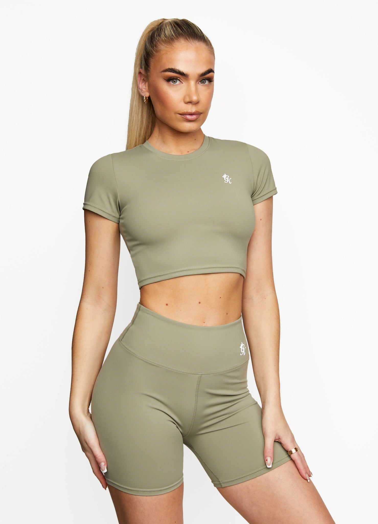 Gym King 365 5 Inch Short - Pale Olive 6