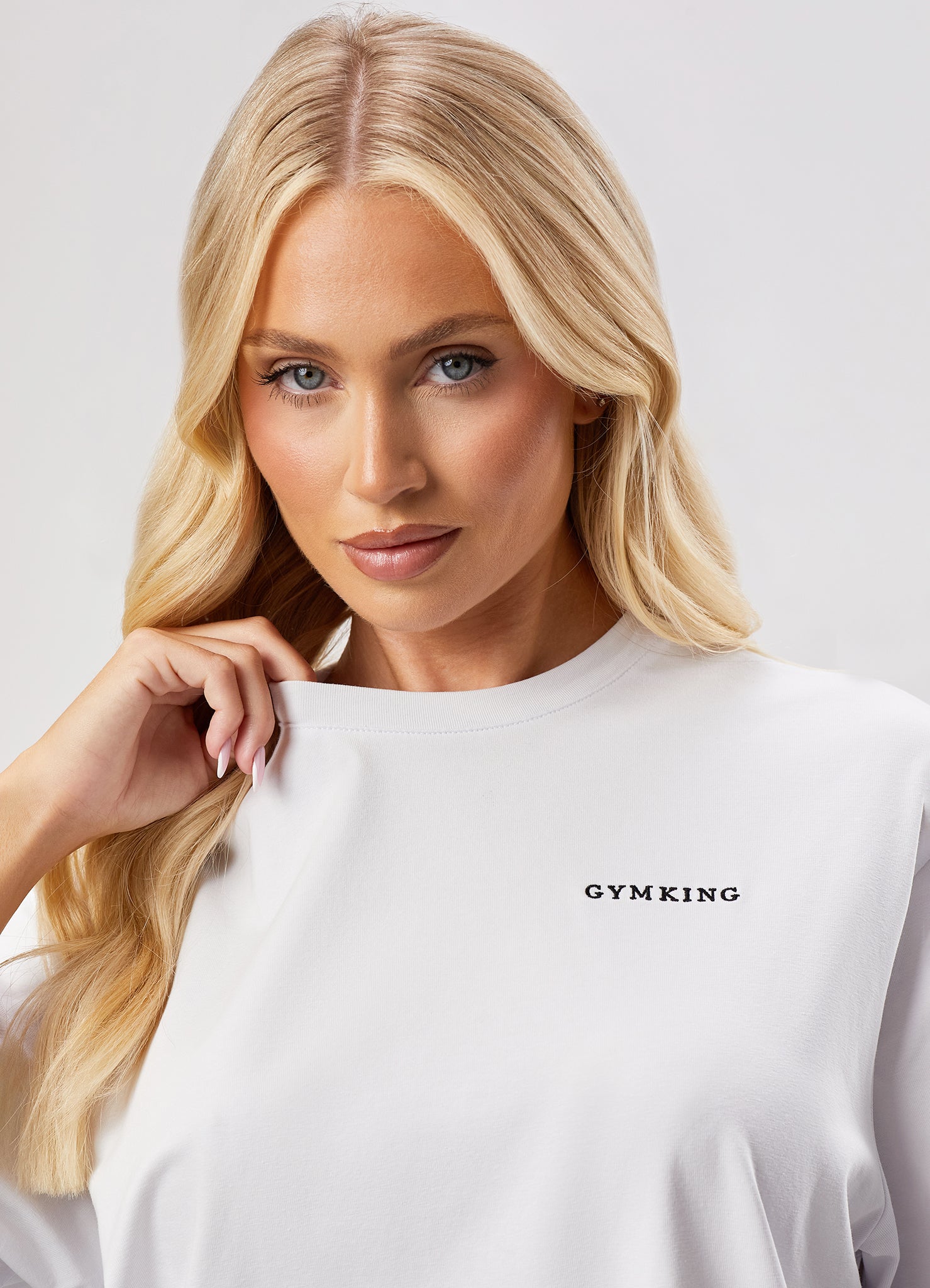 Gym King 365 Boyfriend Jersey Tee - White 6