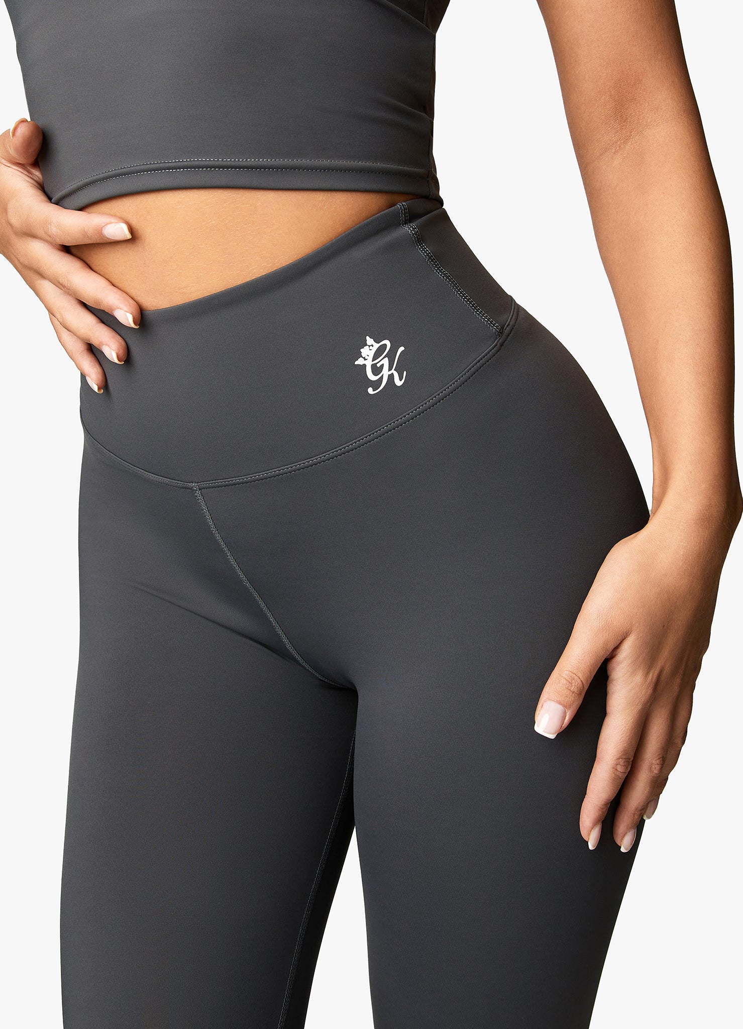 Gym King 365 Legging - Oyster Grey 6