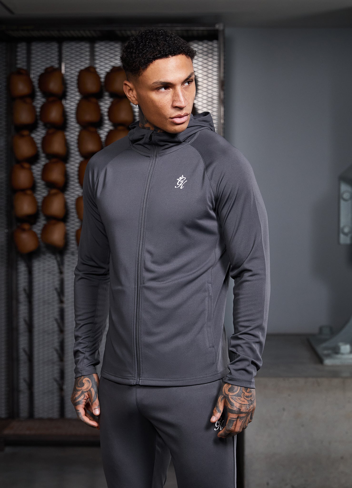 Gym King 365 Lightweight Poly Training Hood - Graphite S