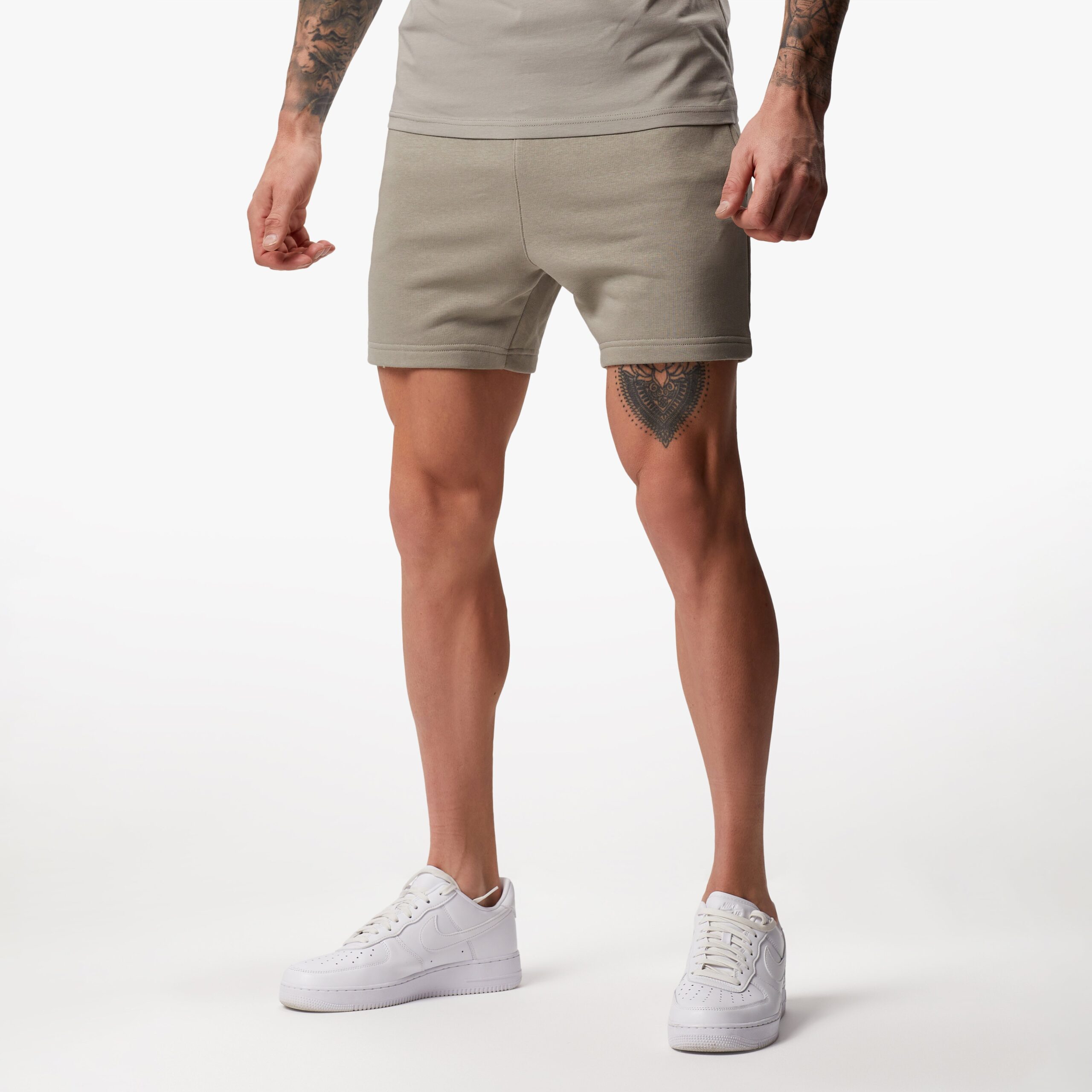 Gym King Aventus Short - Taupe Xs