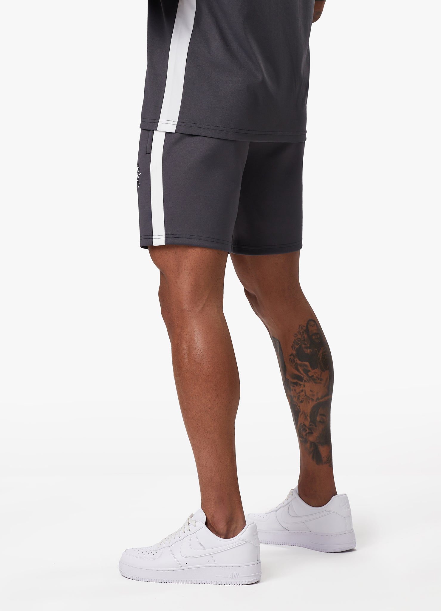 Gym King Core Plus Poly Short - Graphite Xxl