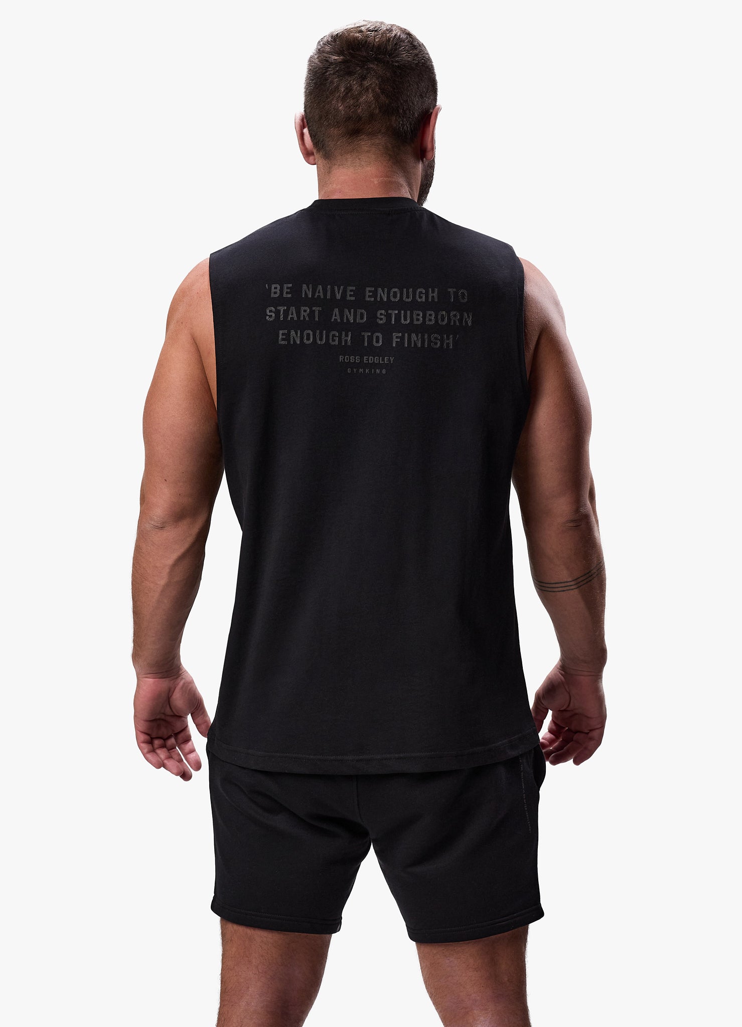 Gym King Discipline Tank - Black S