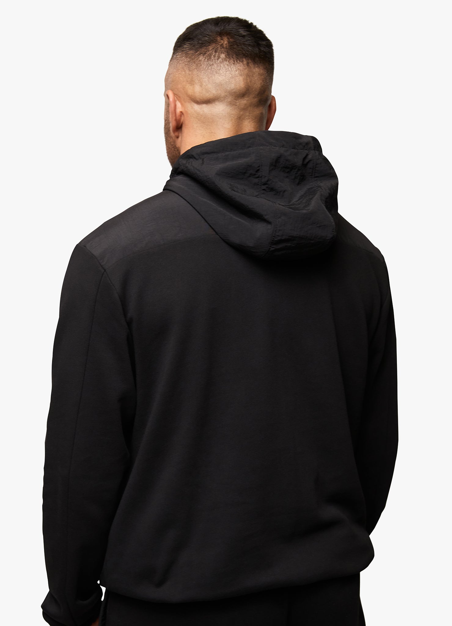 Gym King Eclipse 1/4 Zip Overhead Jacket - Black Xs