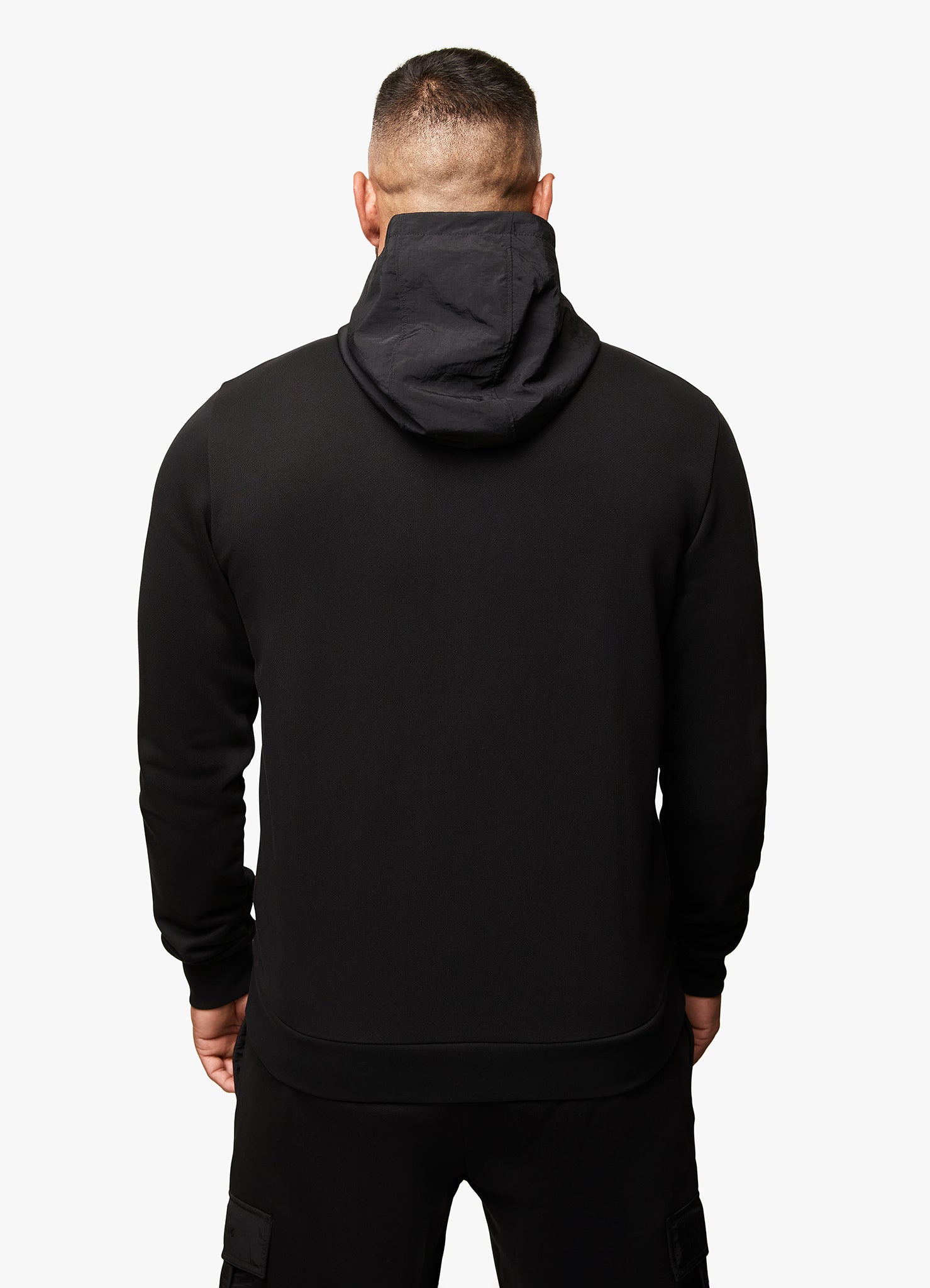 Gym King Eclipse FZ Hood - Black Xs