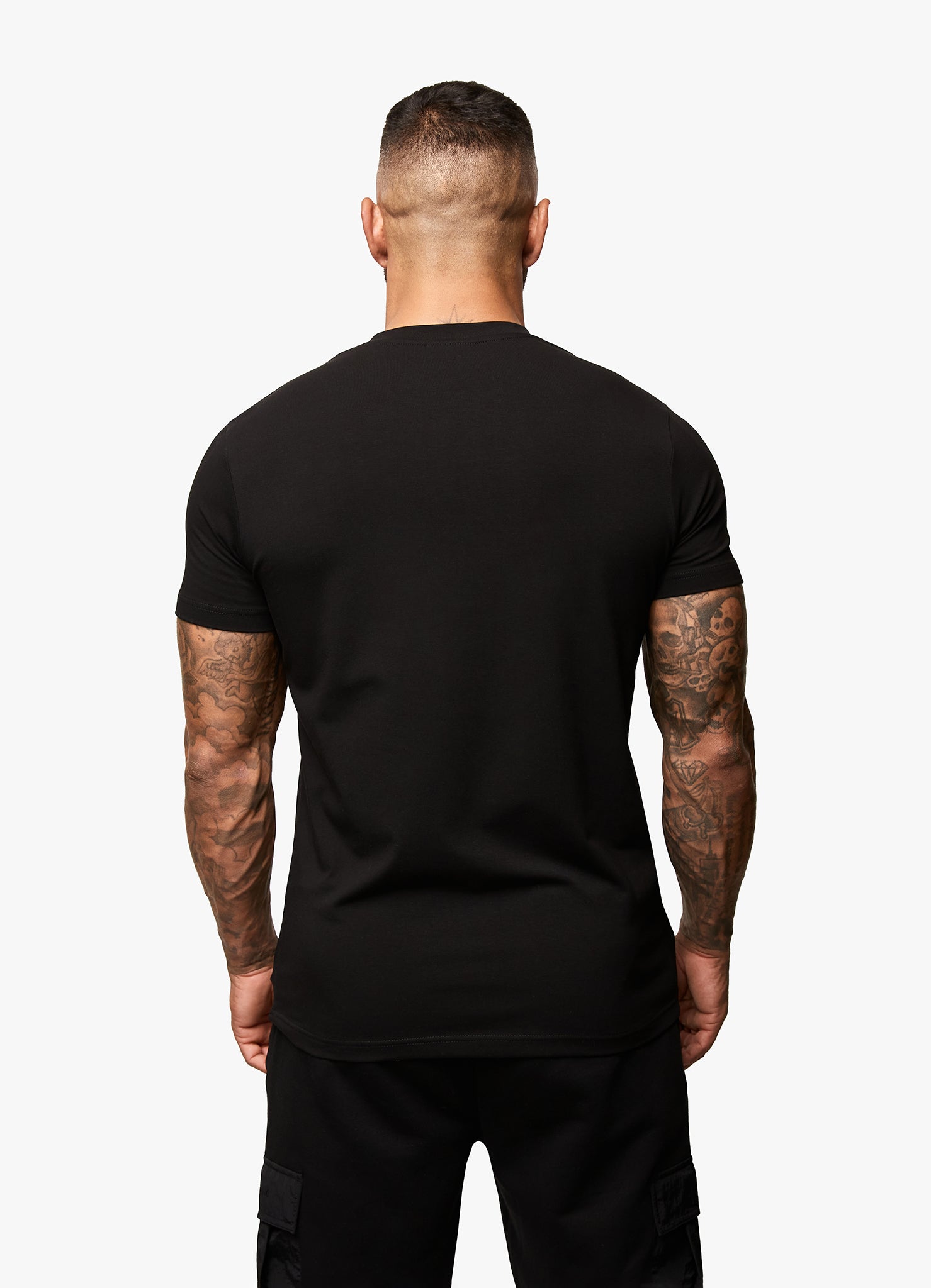 Gym King Eclipse Jersey Tee - Black Xs