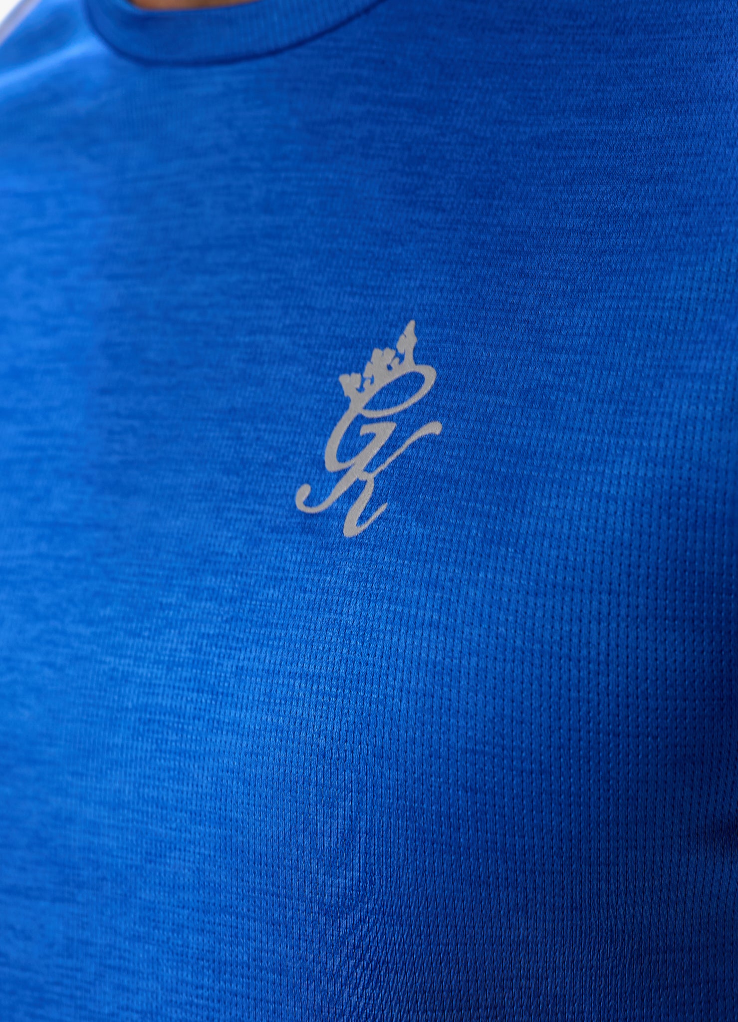 Gym King Element Tee - Sonic Blue Marl Xs