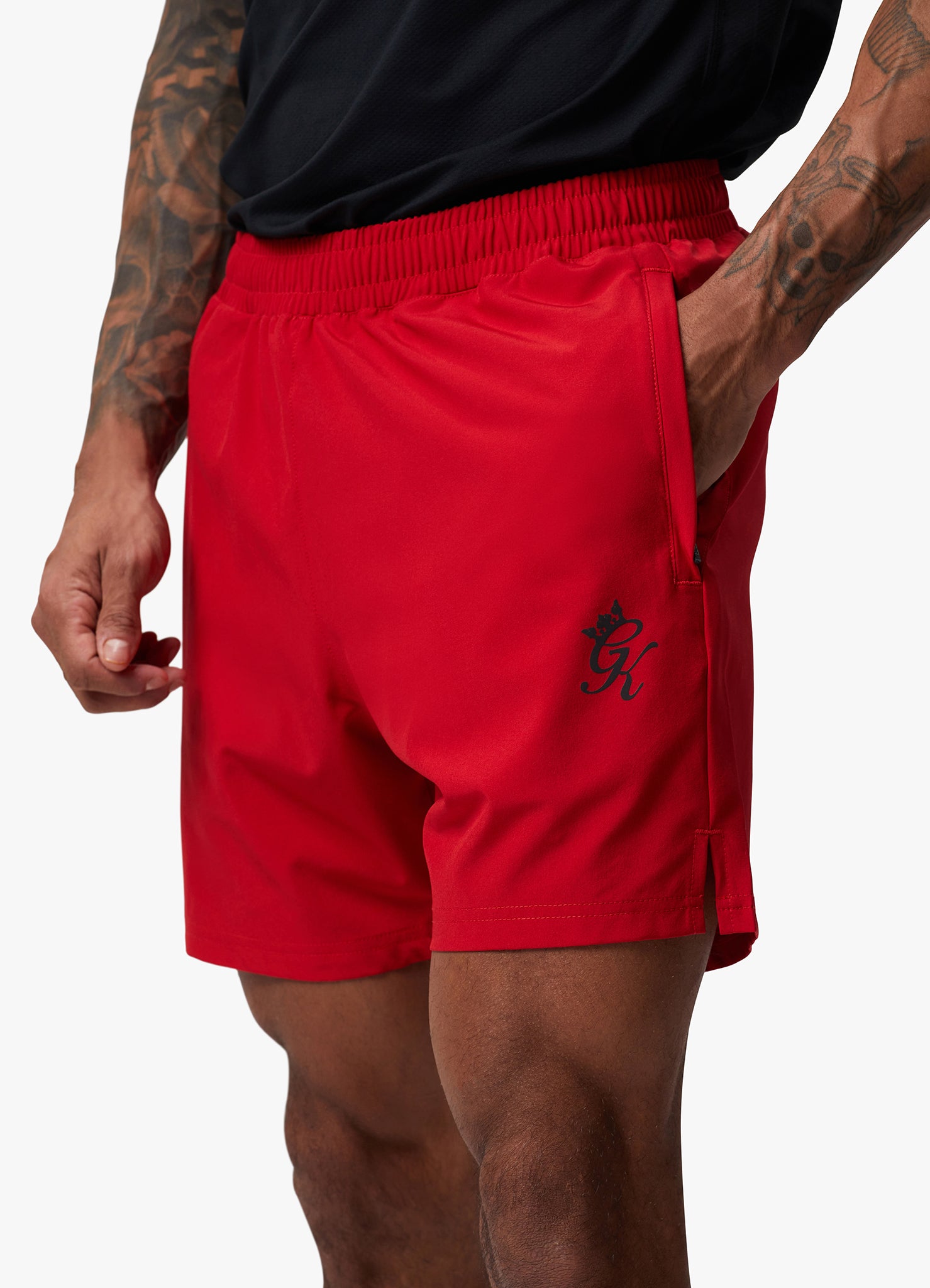 Gym King Energy 6" Short - Red Alert M