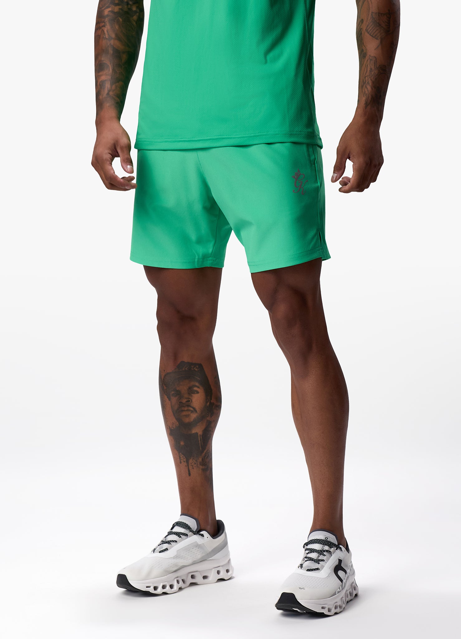 Gym King Energy Short - Apple Green Xs