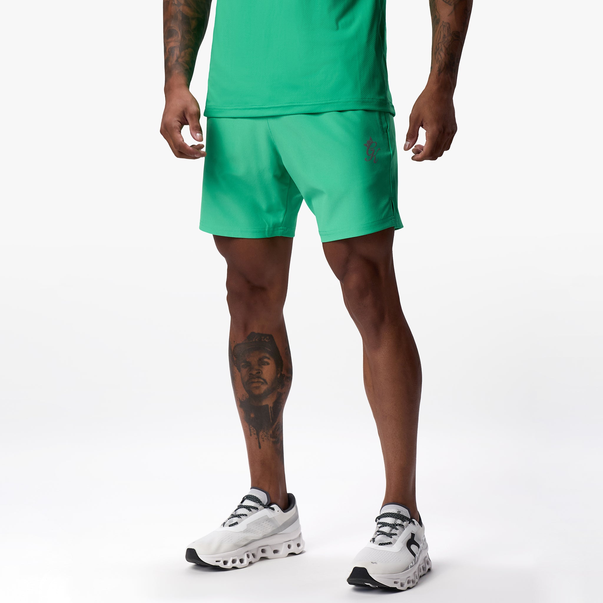 Gym King Energy Short - Apple Green Xs