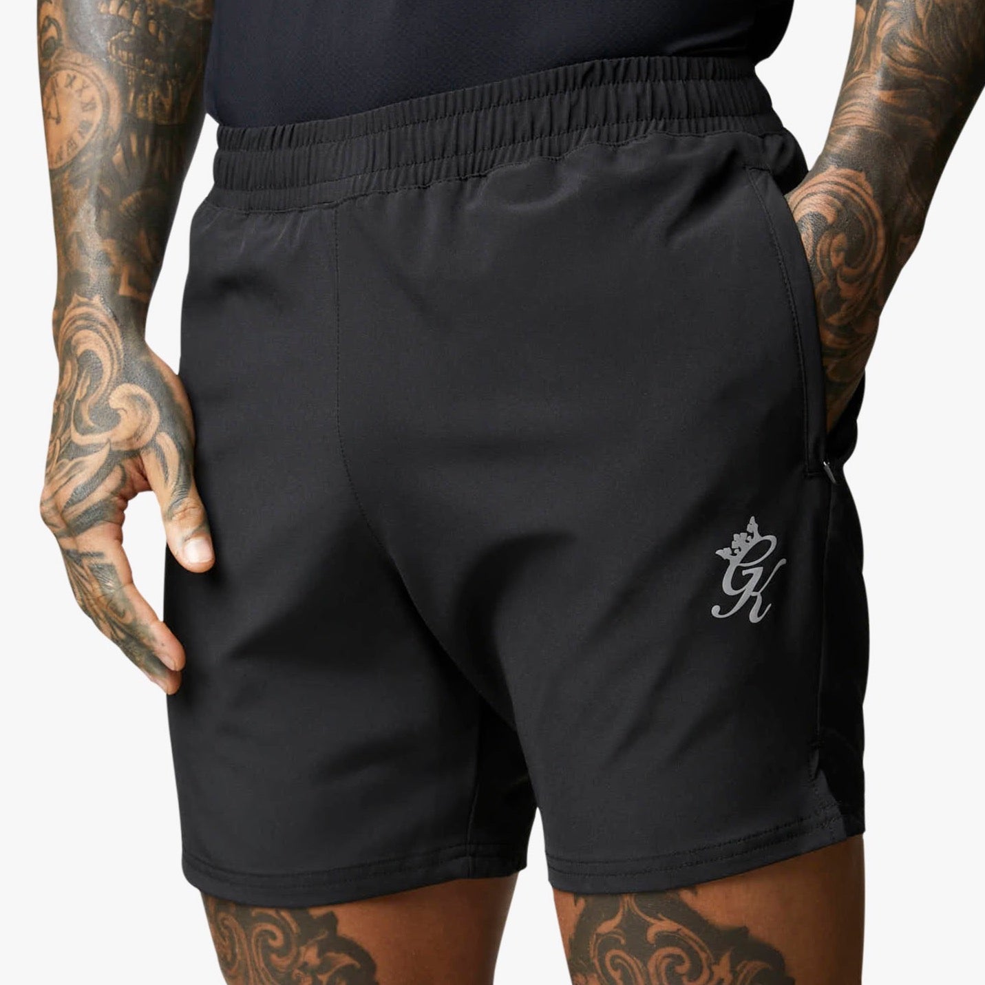 Gym King Energy Short - Black Xs