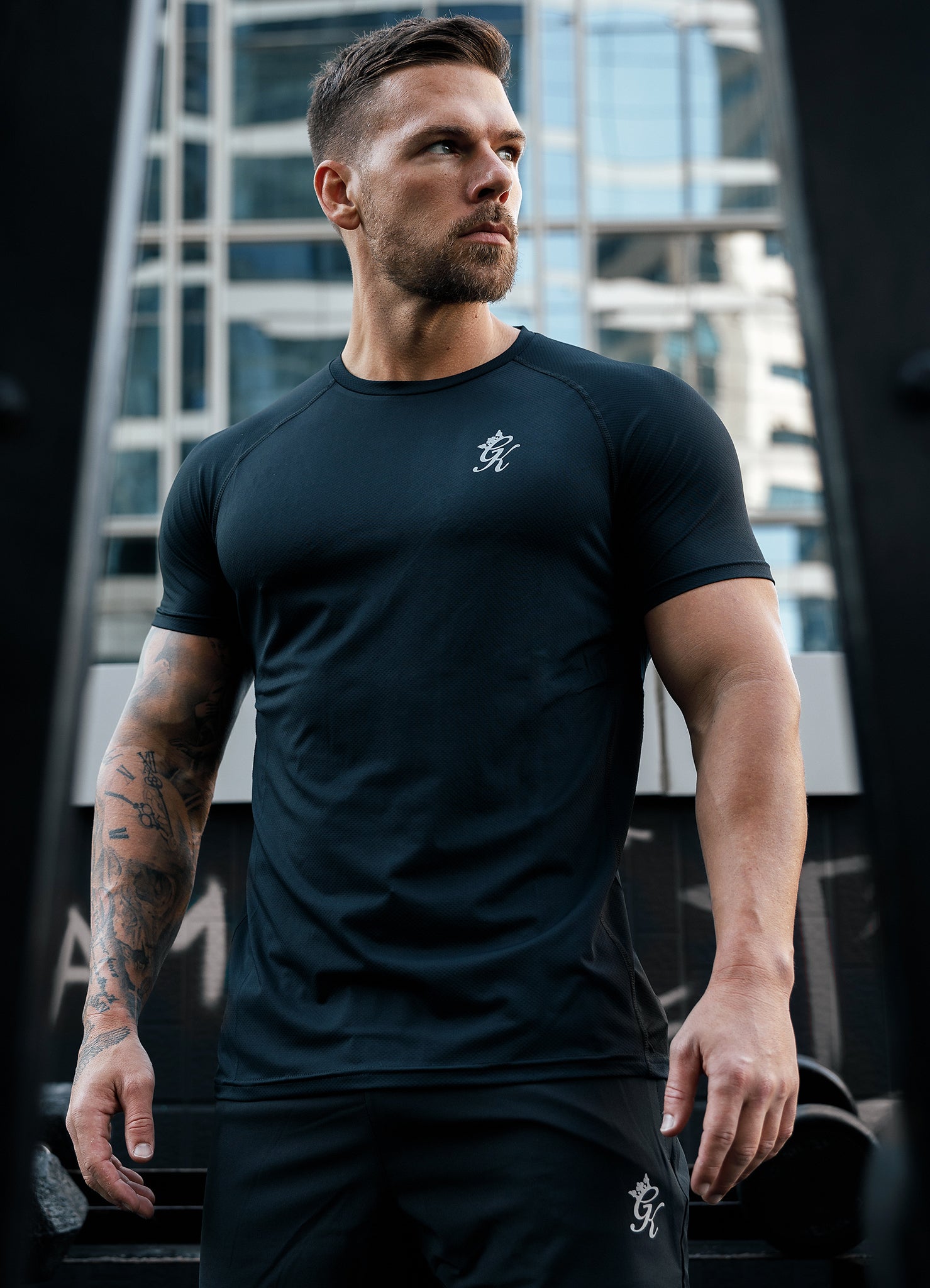 Gym King Energy Tee - Black Xs