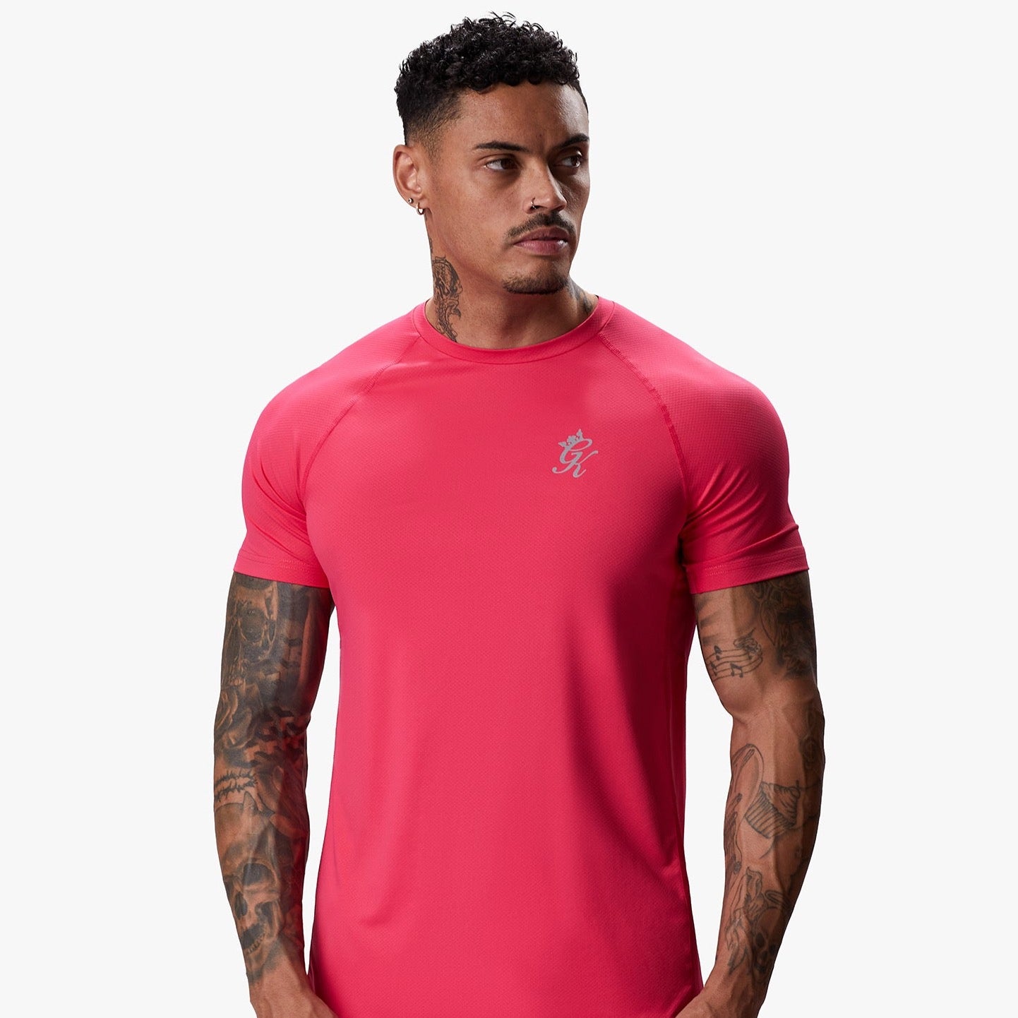 Gym King Energy Tee - Pink Xxl