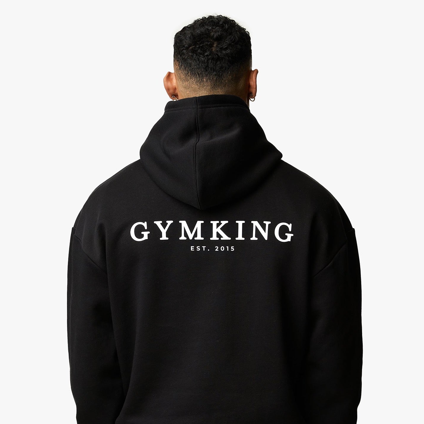 Gym King Established Hood - Black M