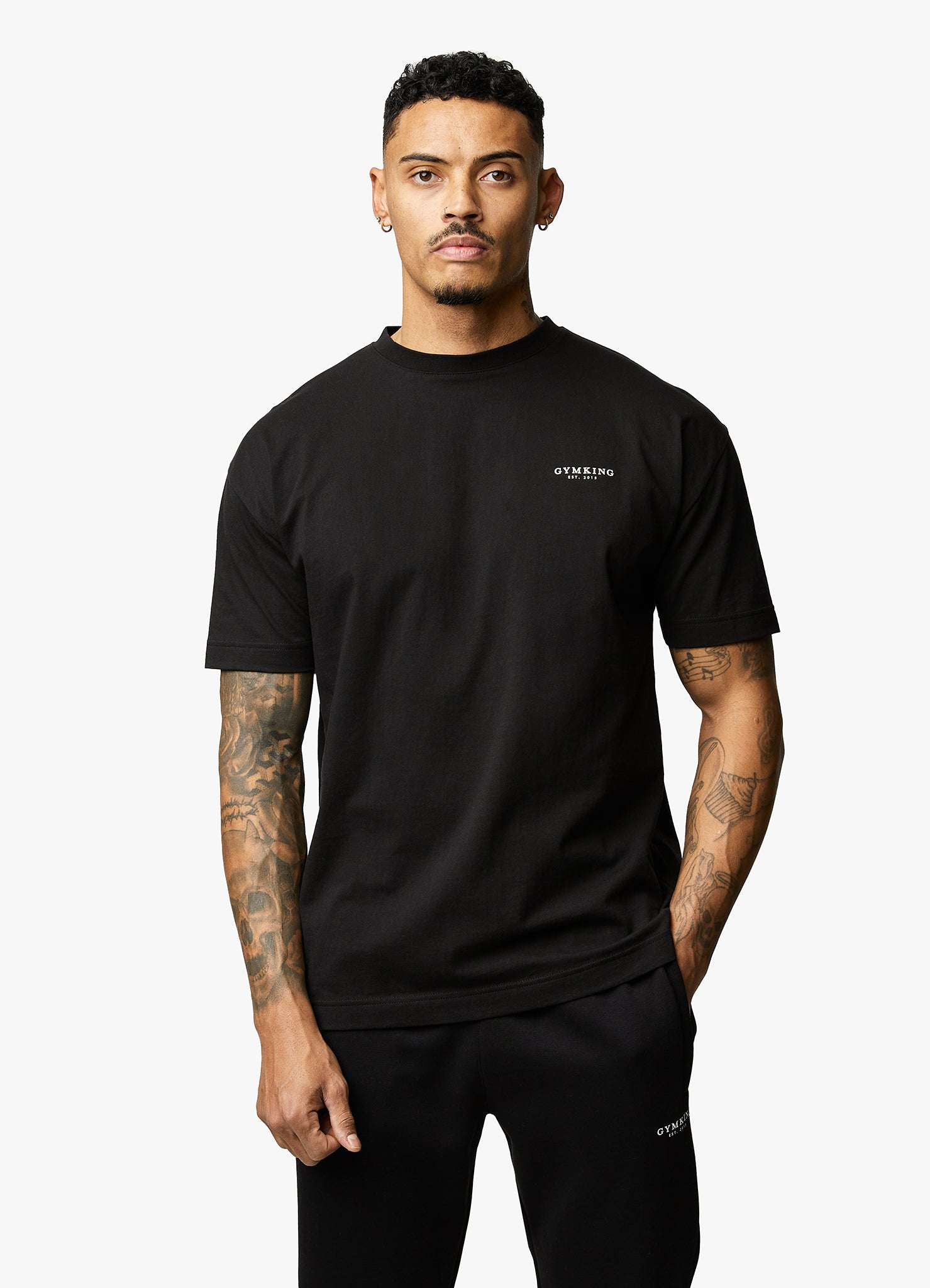 Gym King Established Tee - Black S