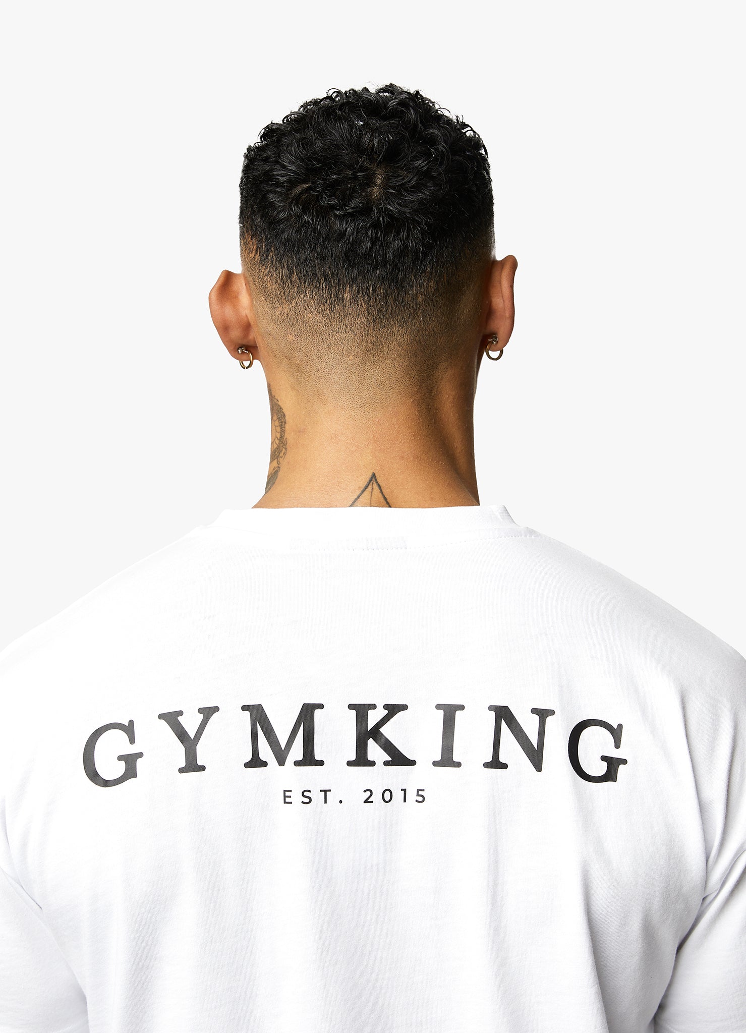 Gym King Established Tee - White Xs