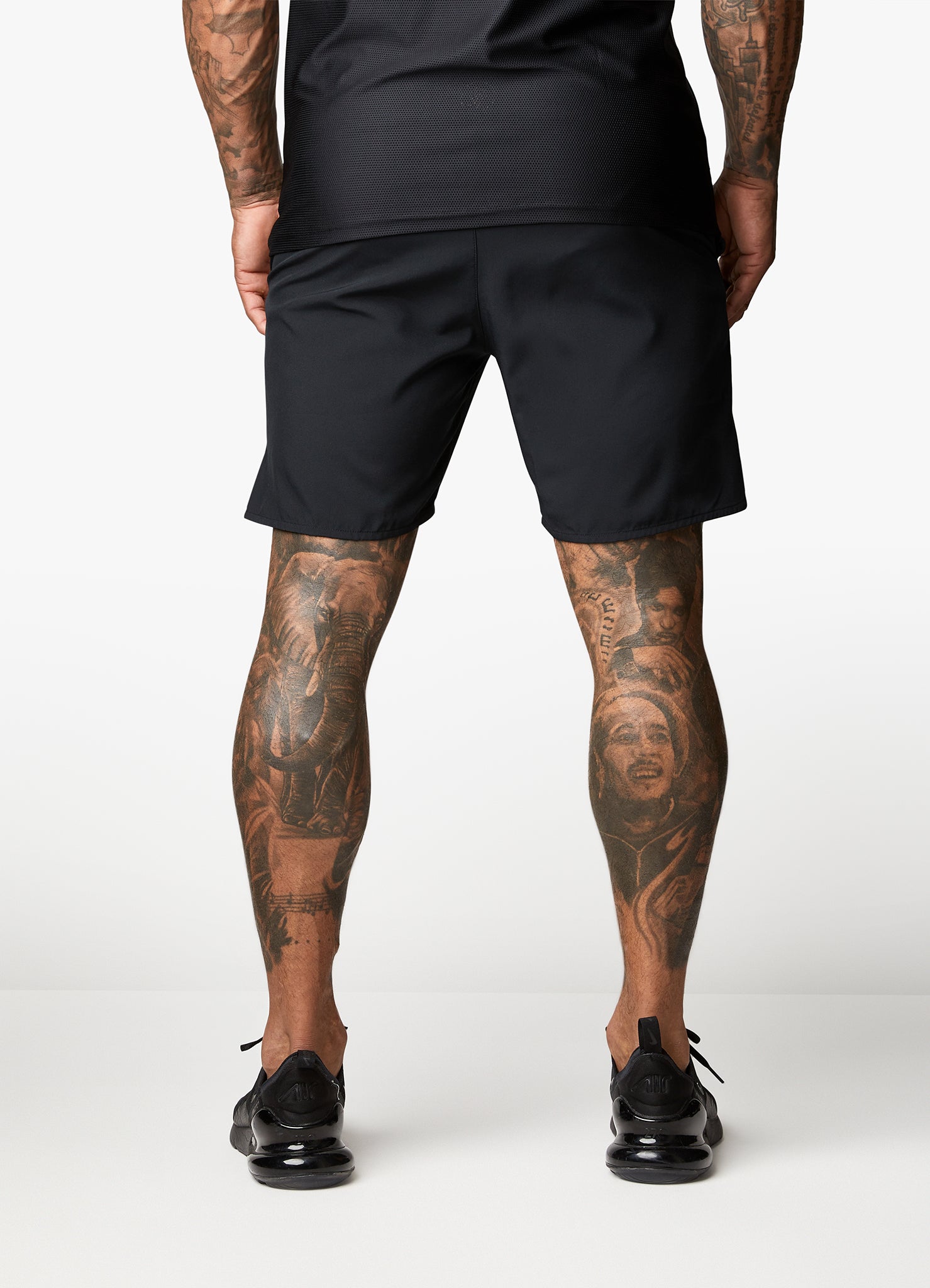 Gym King Flex Short - Black/Gold L