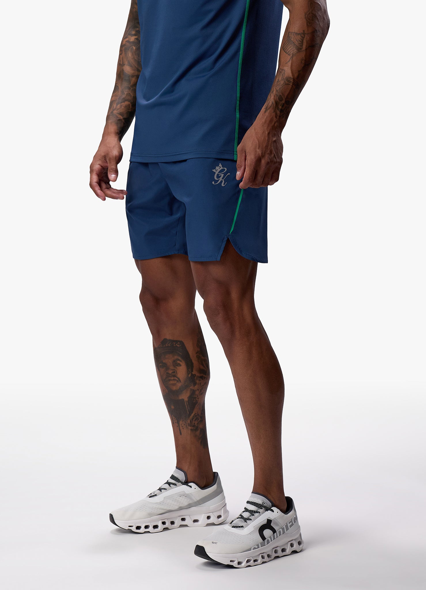 Gym King Flex Short - Navy Xs