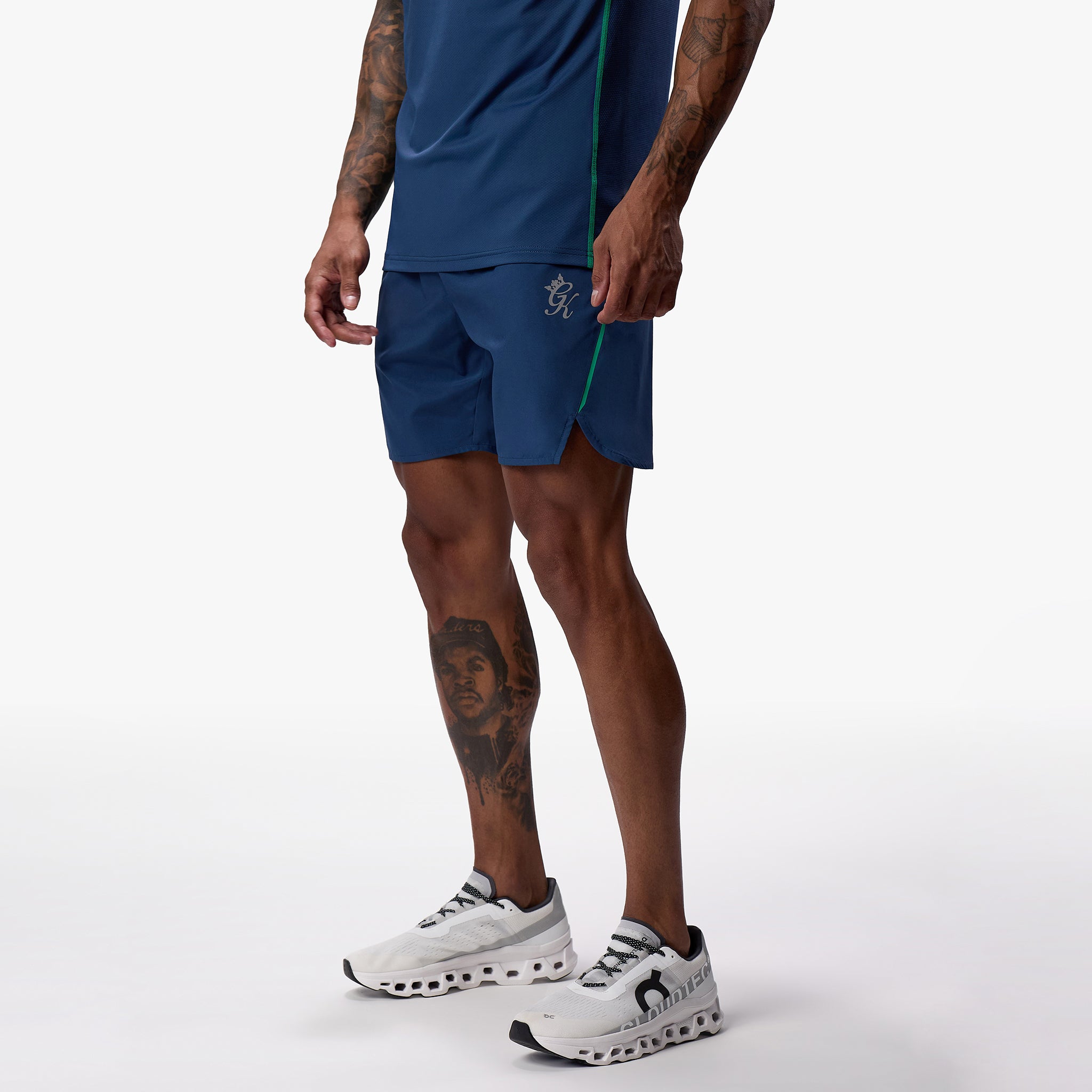 Gym King Flex Short - Navy Xs