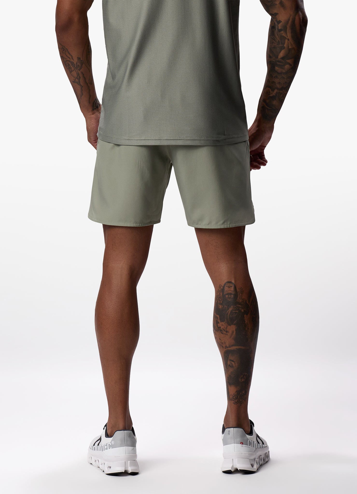 Gym King Flex Short - Soft Khaki Xs