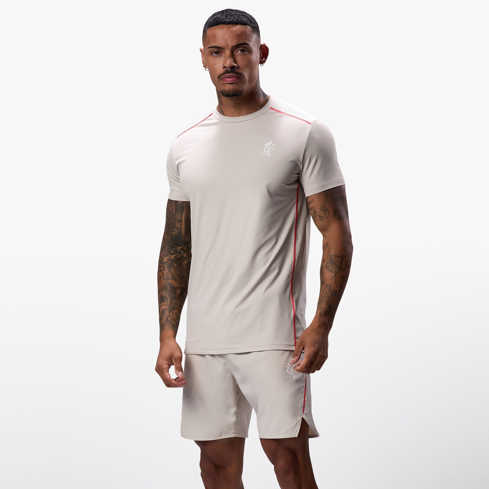 Gym King Flex Tee - Clay Xs