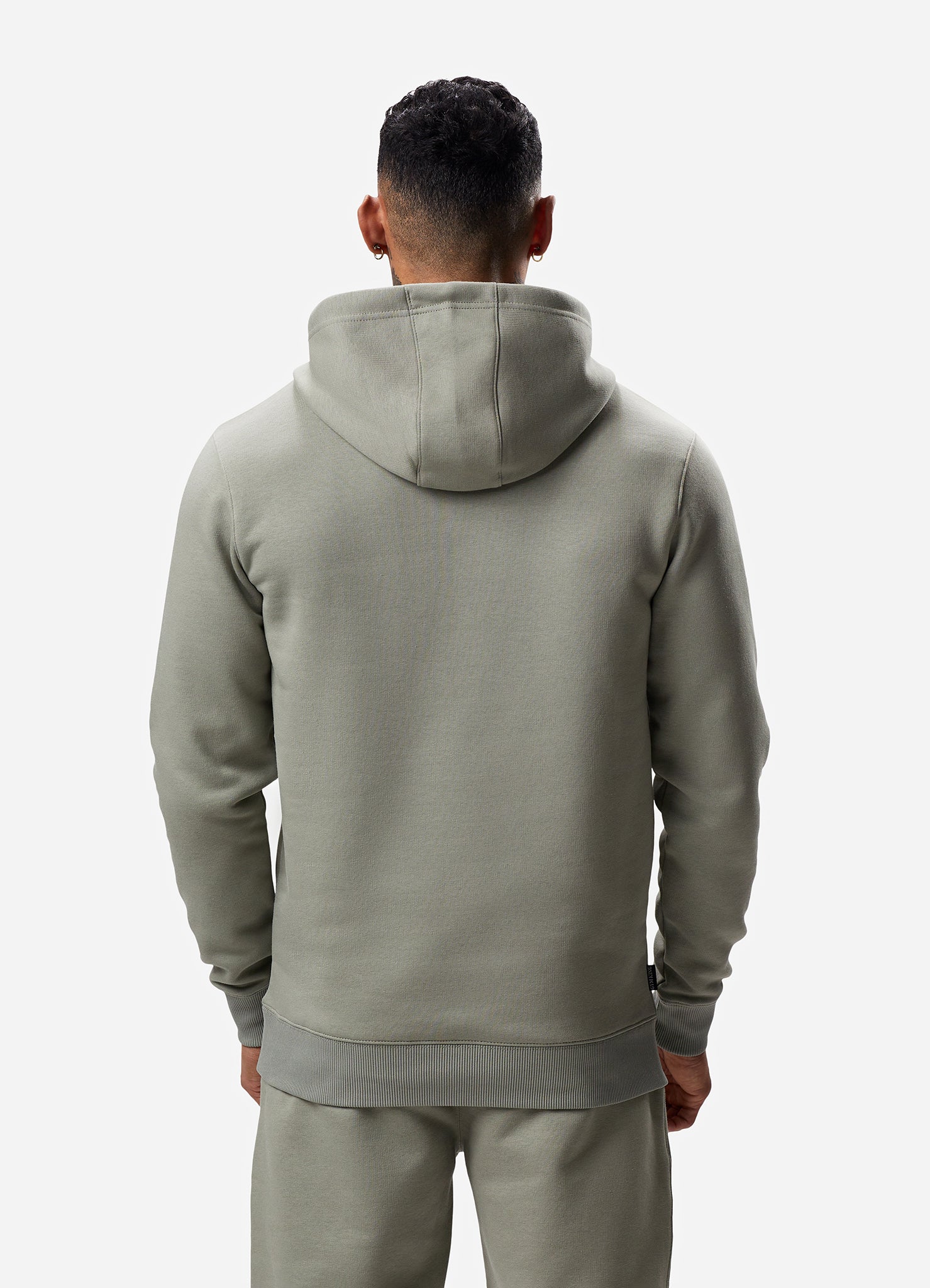 Gym King Fundamental Fleece Hood - Soft Khaki Xs