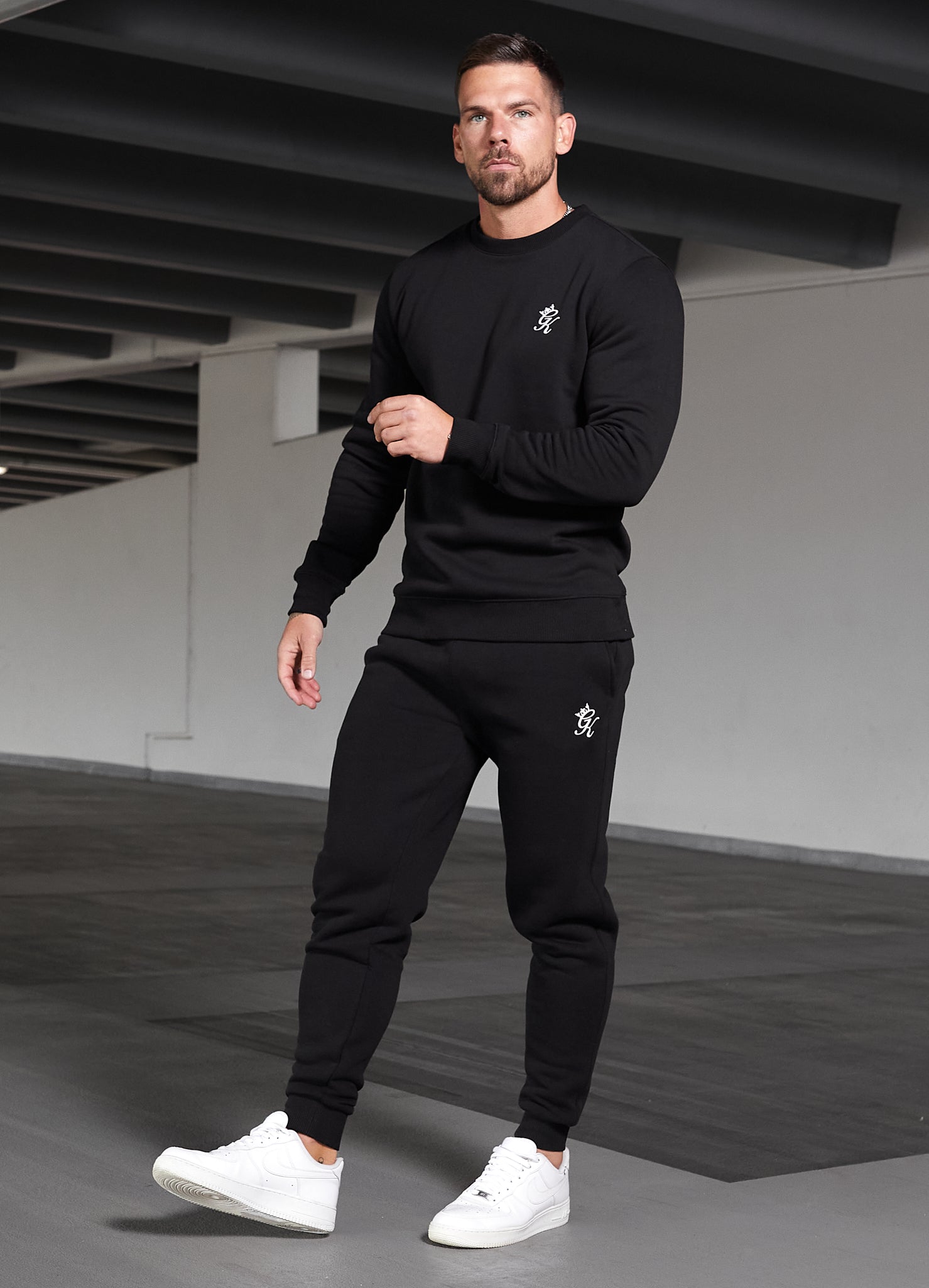 Gym King Fundamental Fleece Jogger - Black Xs