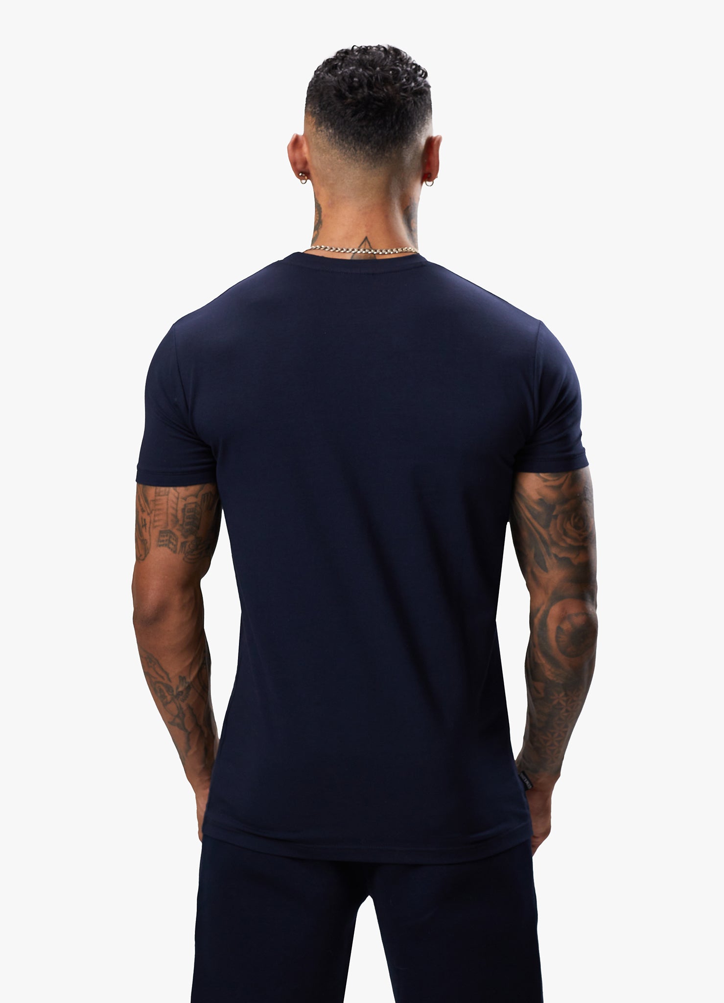 Gym King Fundamental Tee - Navy Xs