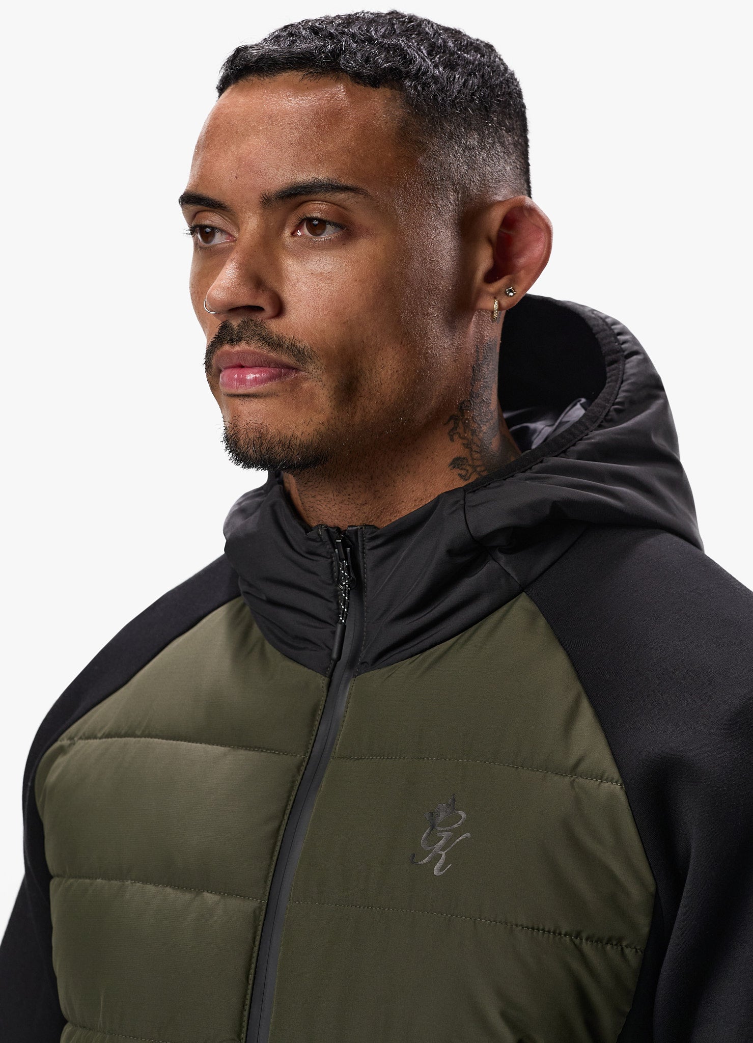 Gym King Hybrid Jacket - Khaki Xs