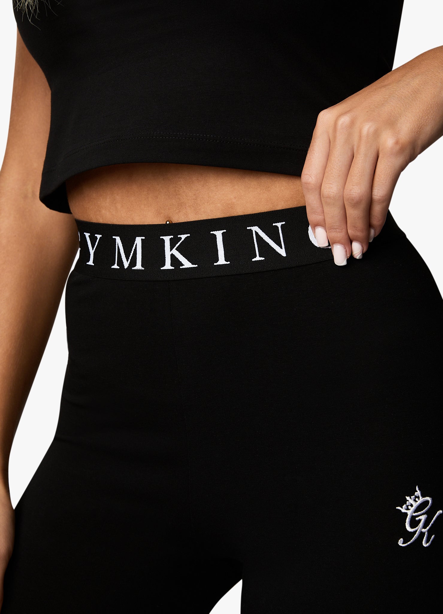 Gym King Linear Tape Legging - Black 10