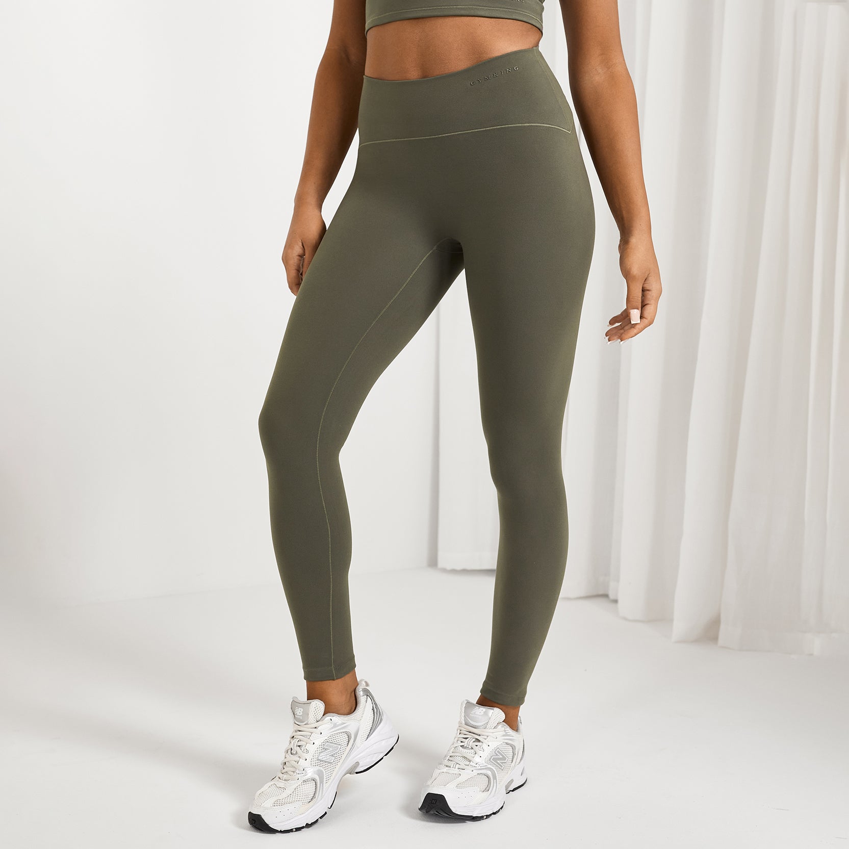 Gym King Peach Luxe Legging - Olive Luxe 6