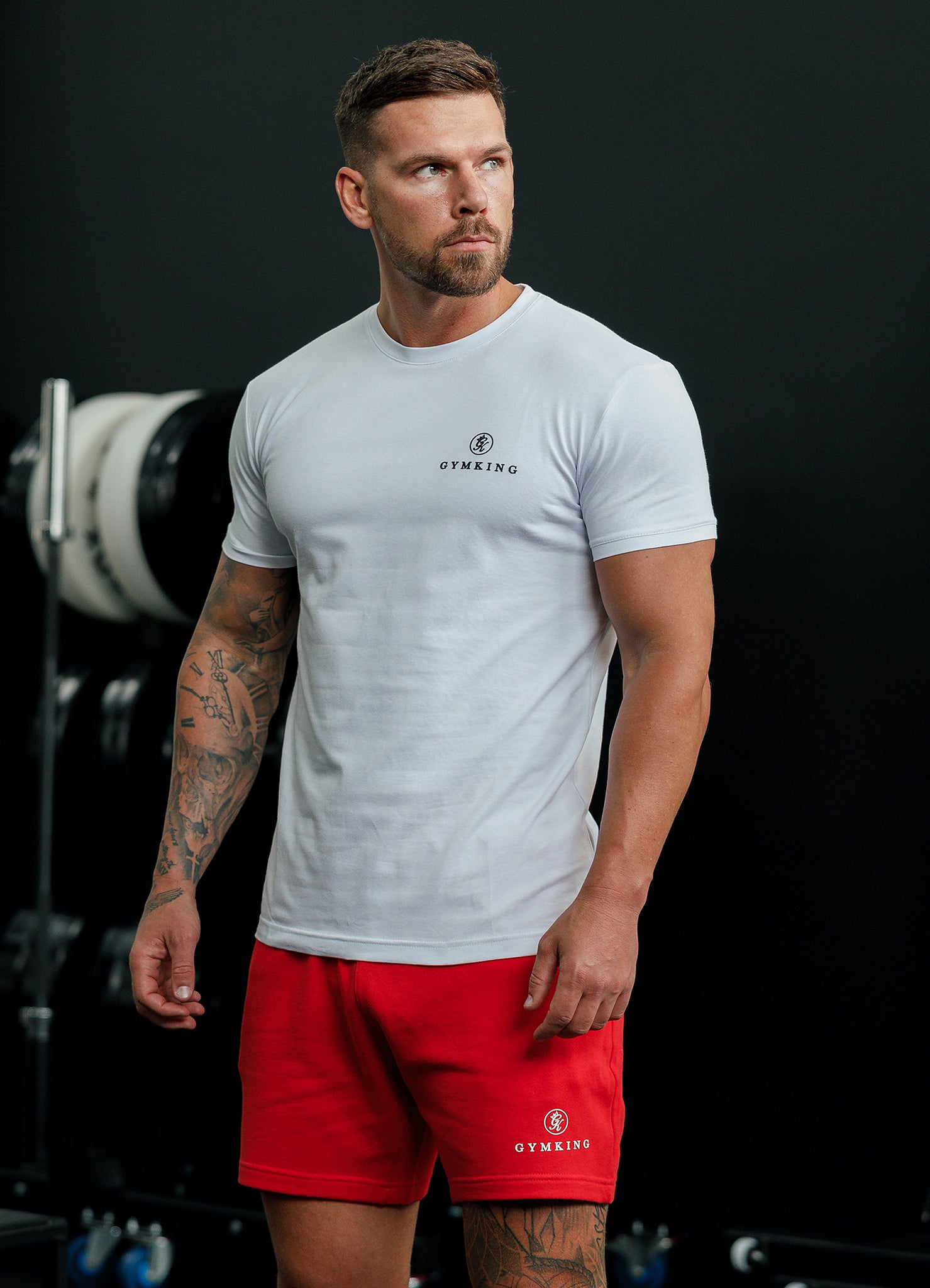 Gym King Pro Classic Tee - White S