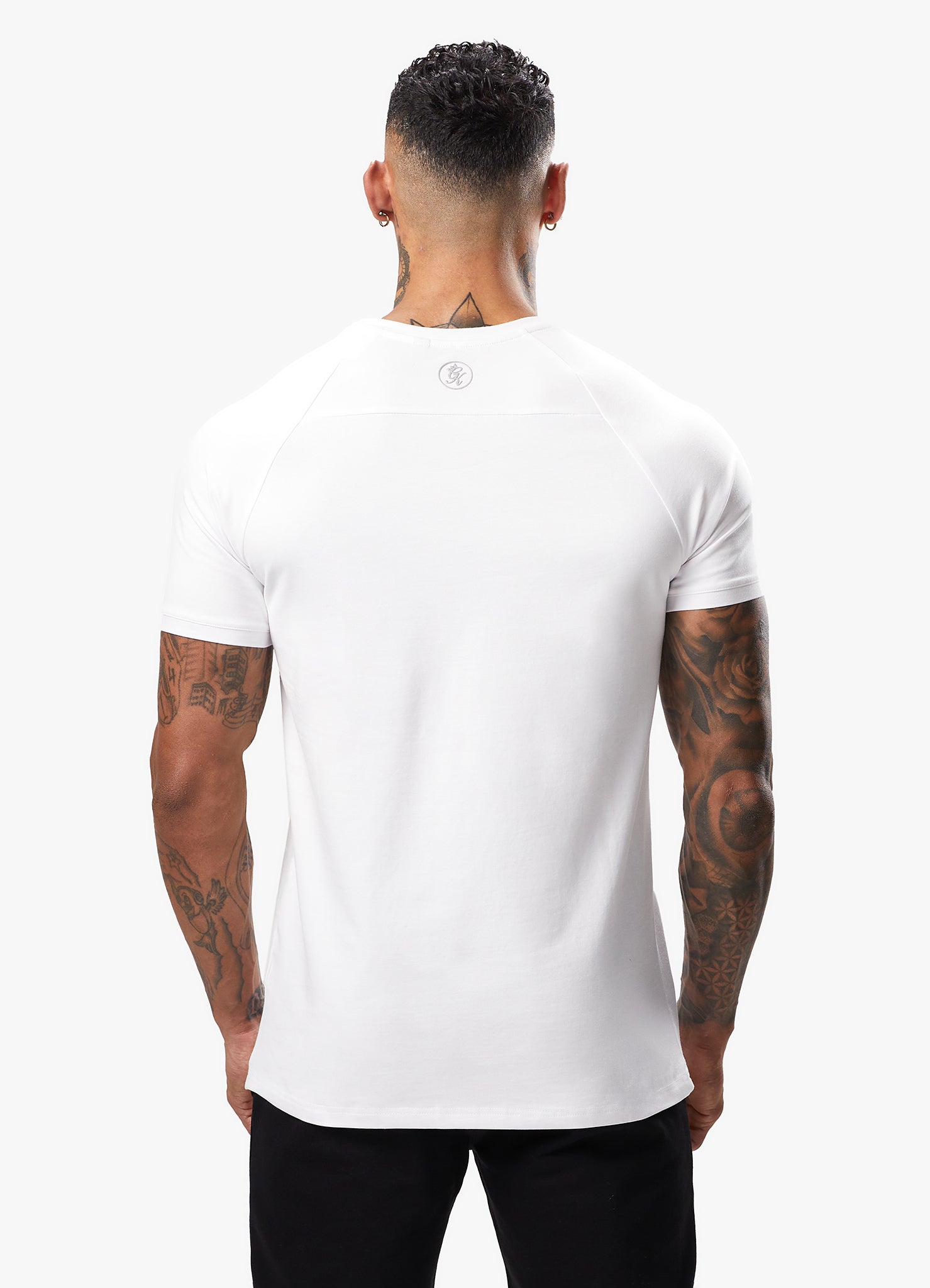 Gym King Pro Logo Jersey Tee - White S