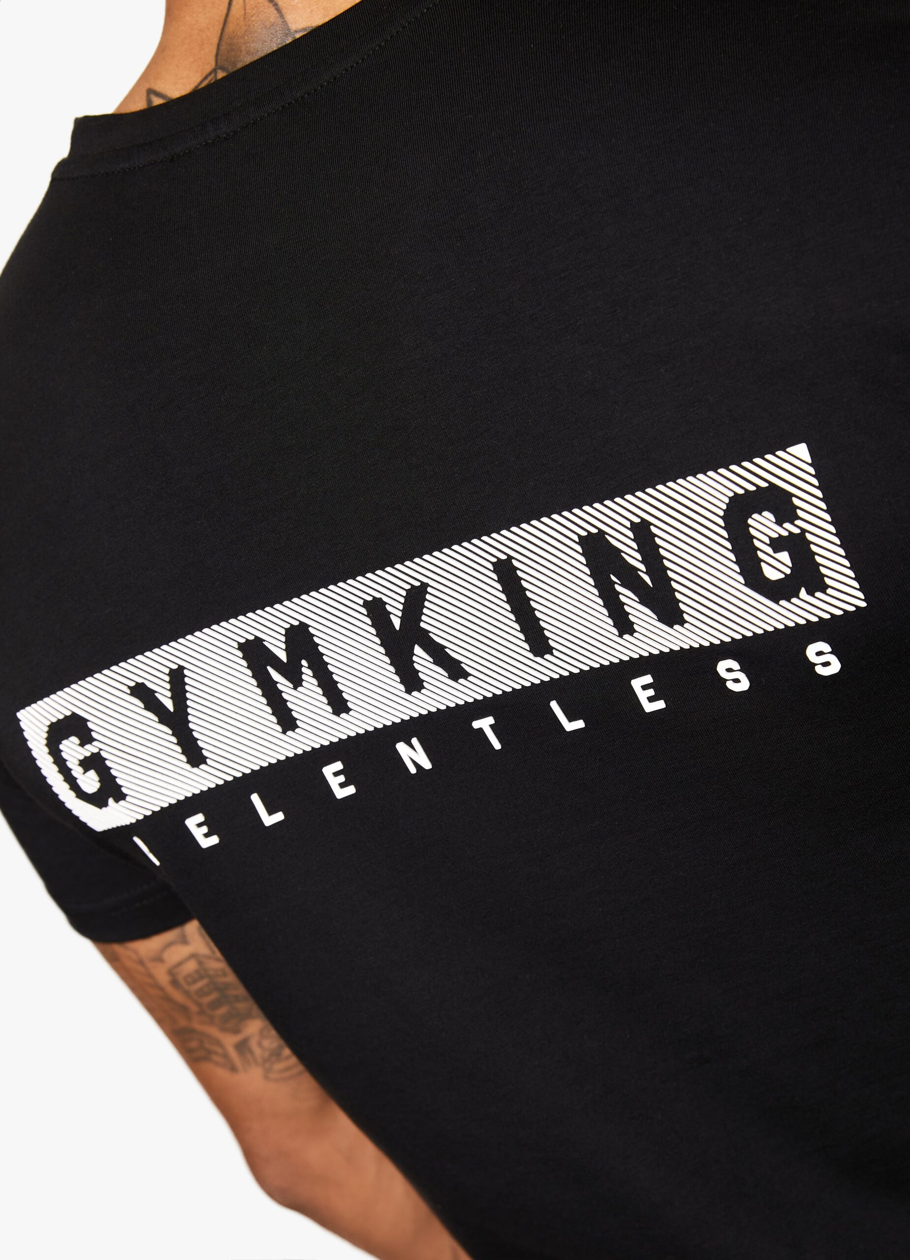 Gym King Relentless Tee - Black Xs