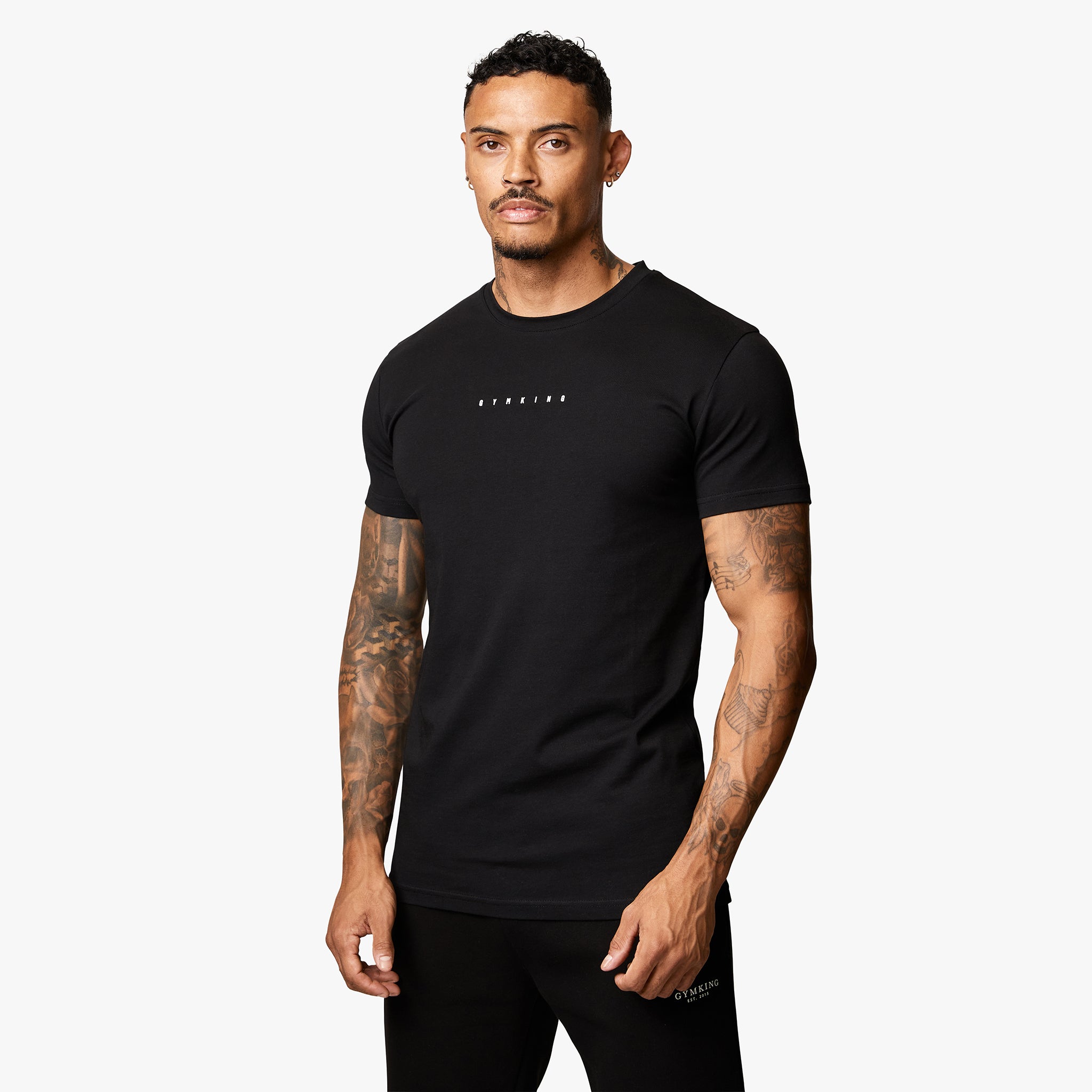 Gym King Relentless Tee - Black Xs