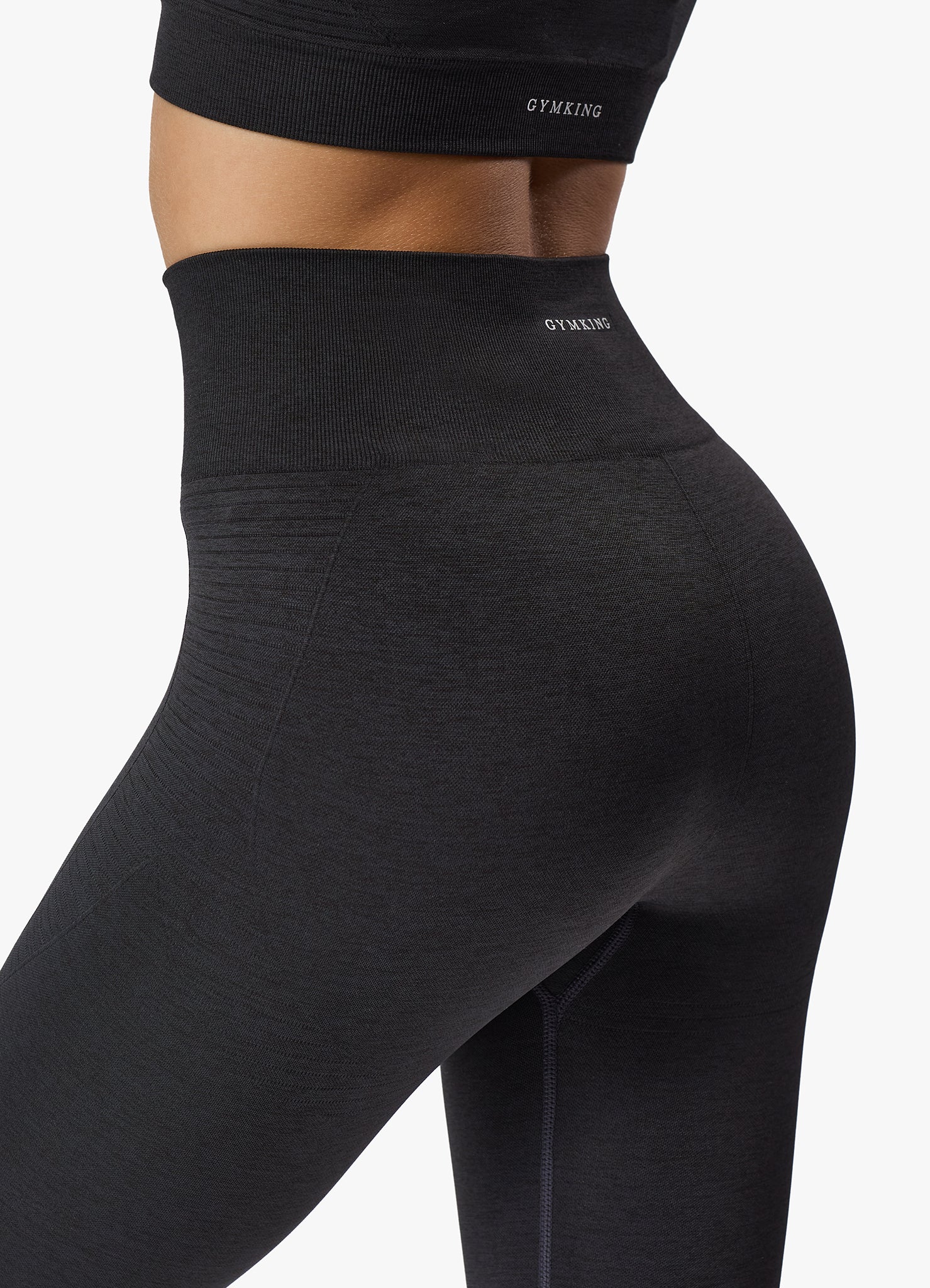 Gym King Results 2.0 Seamless Legging - Black 6-8