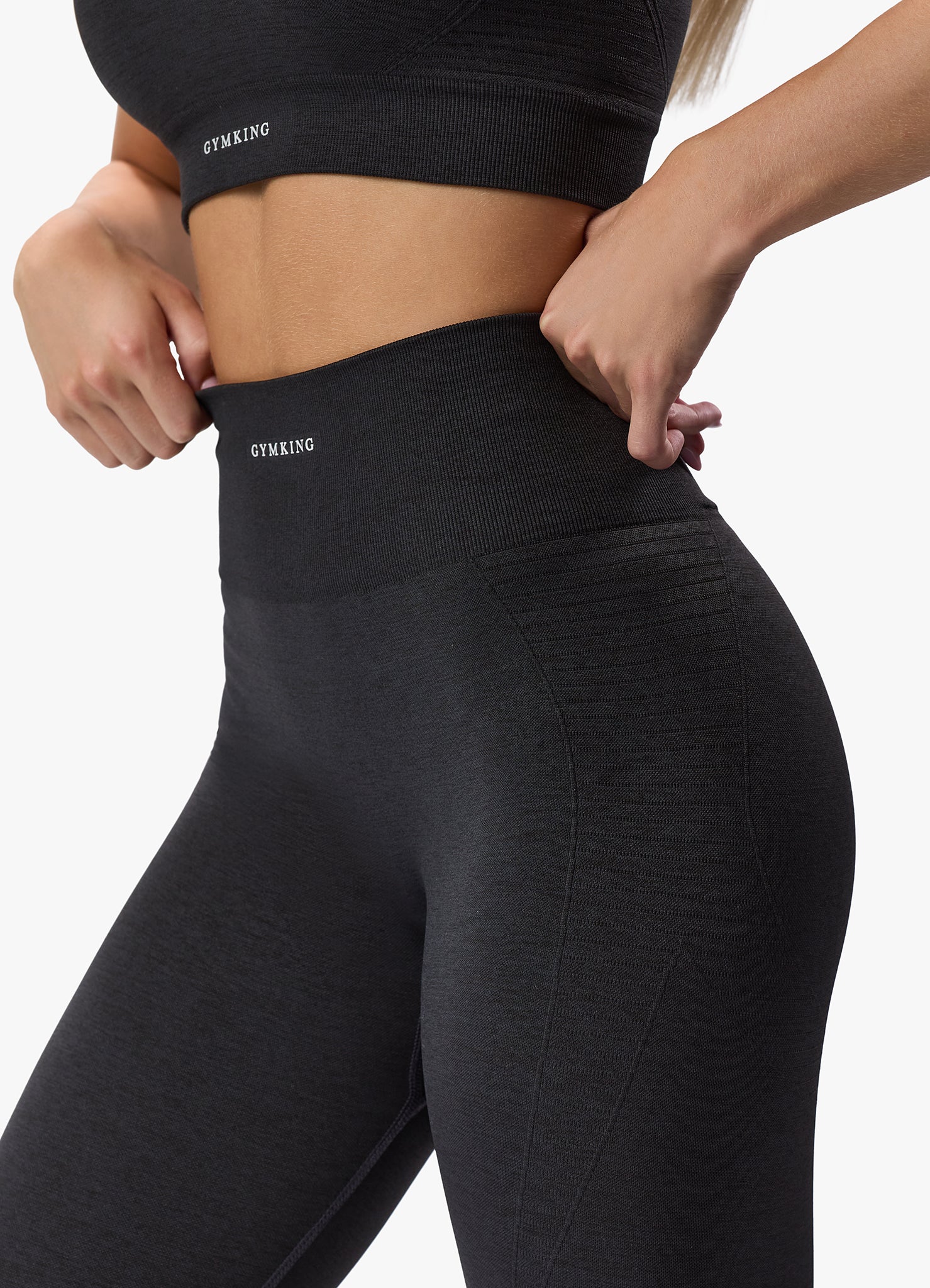 Gym King Results 2.0 Seamless Legging - Black 6-8