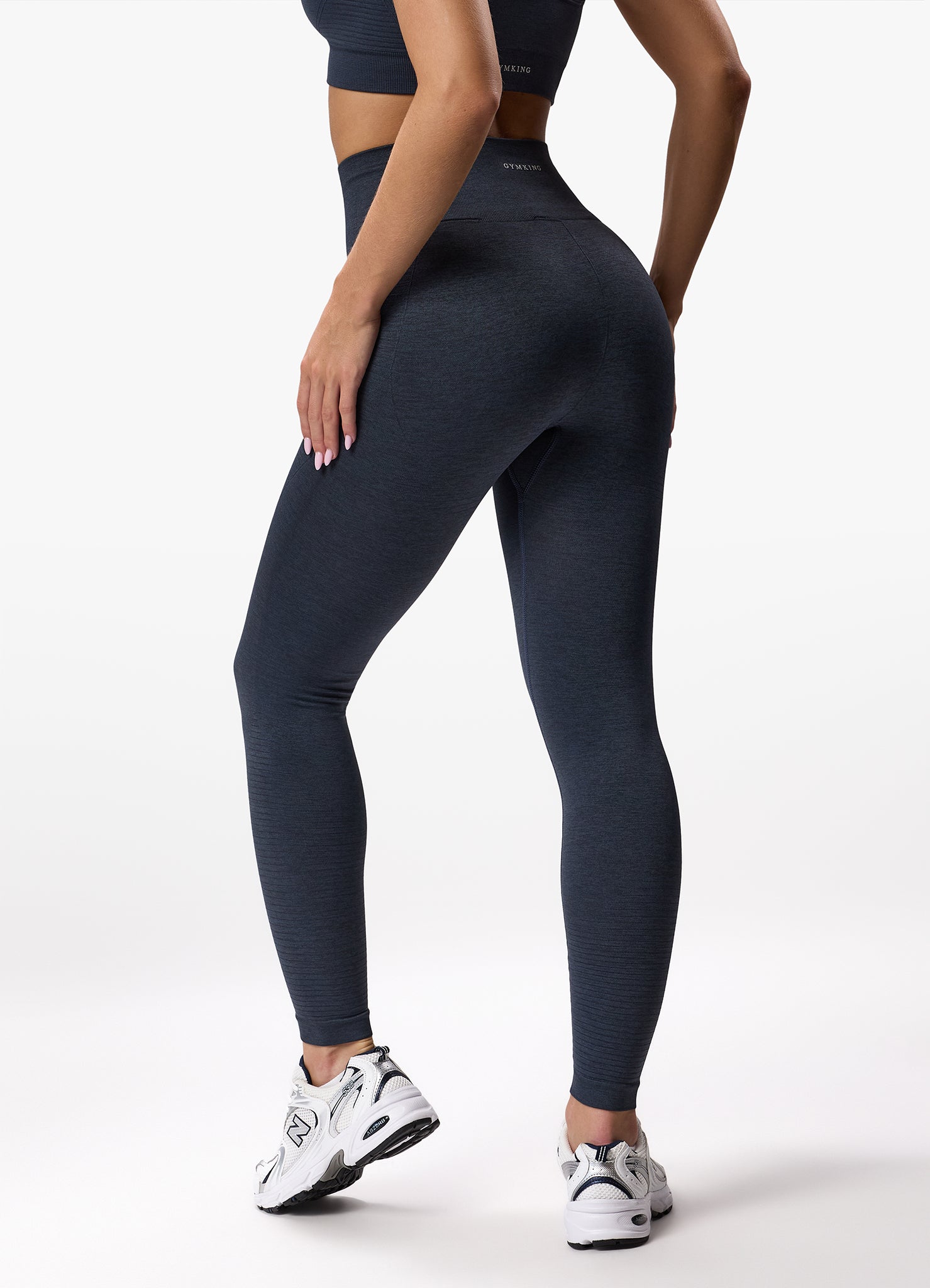 Gym King Results 2.0 Seamless Legging - Midnight Blue 6-8