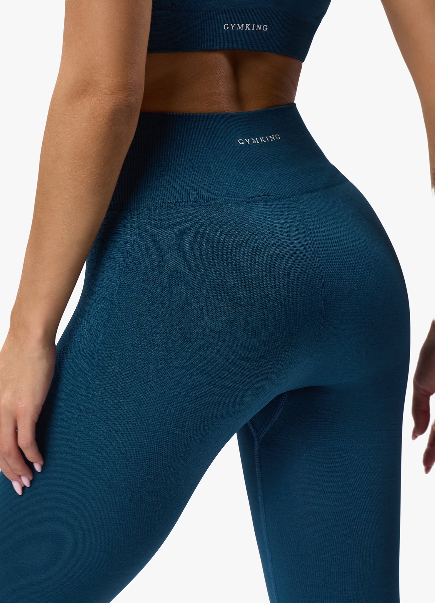 Gym King Results 2.0 Seamless Legging - Teal 6-8