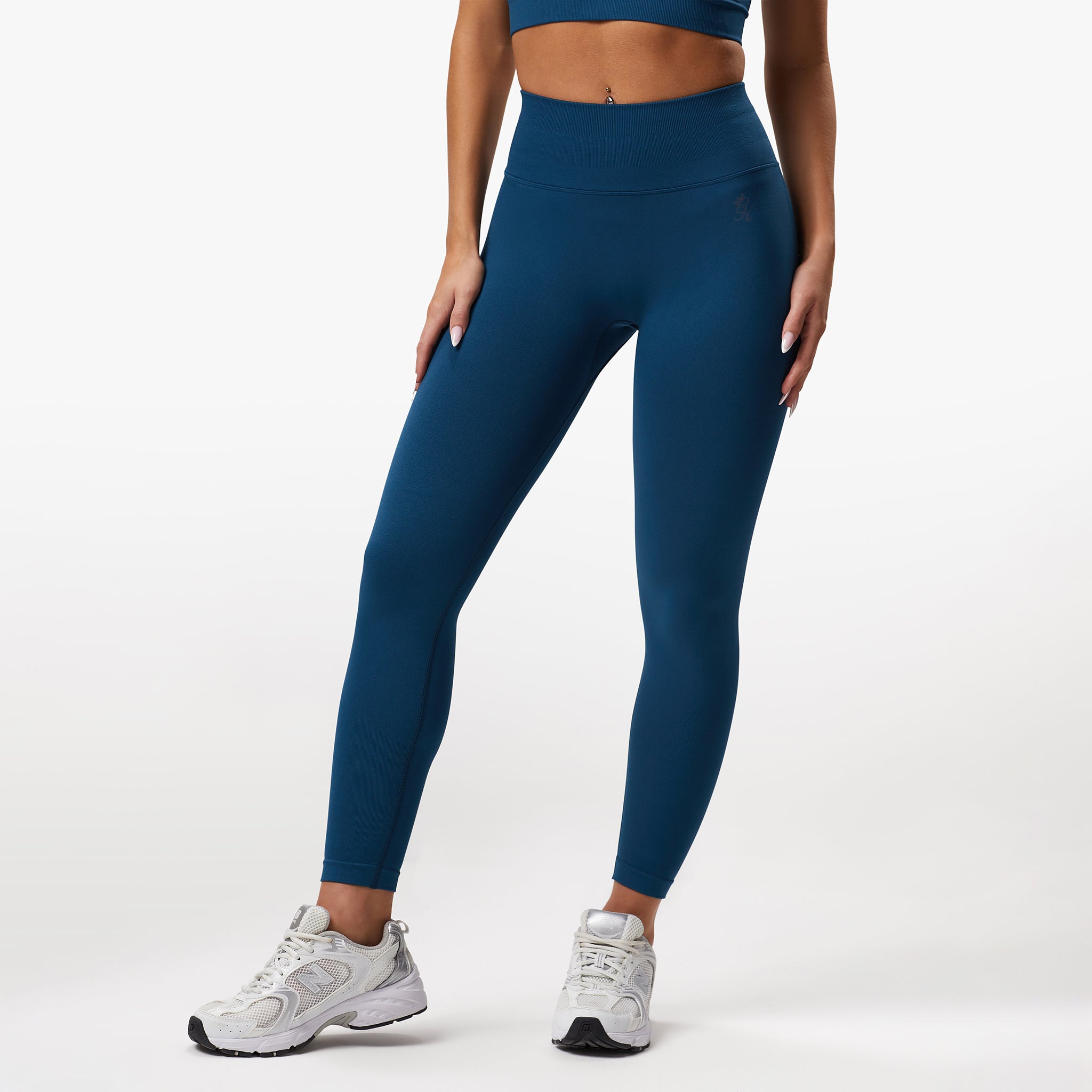 Gym King Sculpt Seamless Legging - Marine Teal 14-16