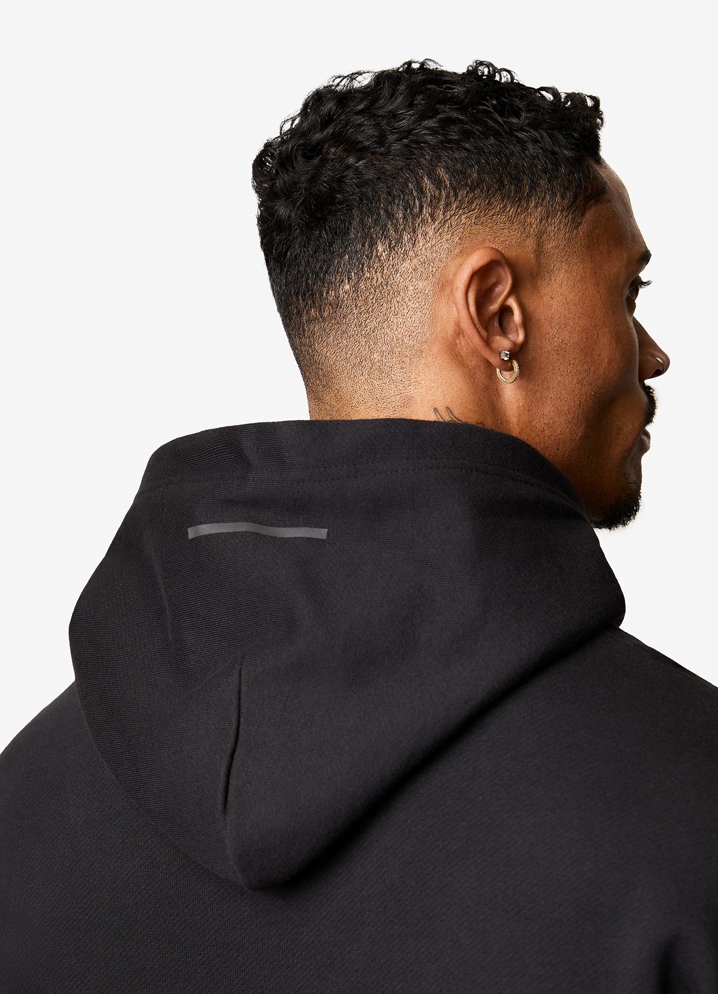 Gym King Stealth Loopback Hood - Black Xs