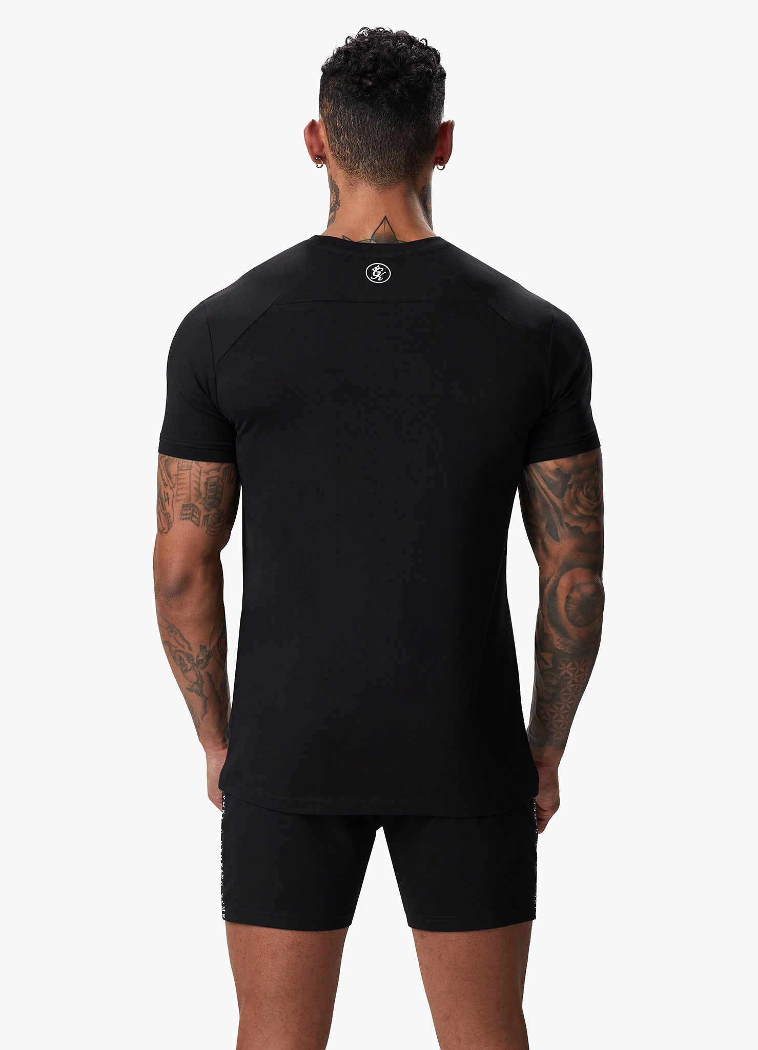 Gym King Taped Jersey Tee - Black Xxl