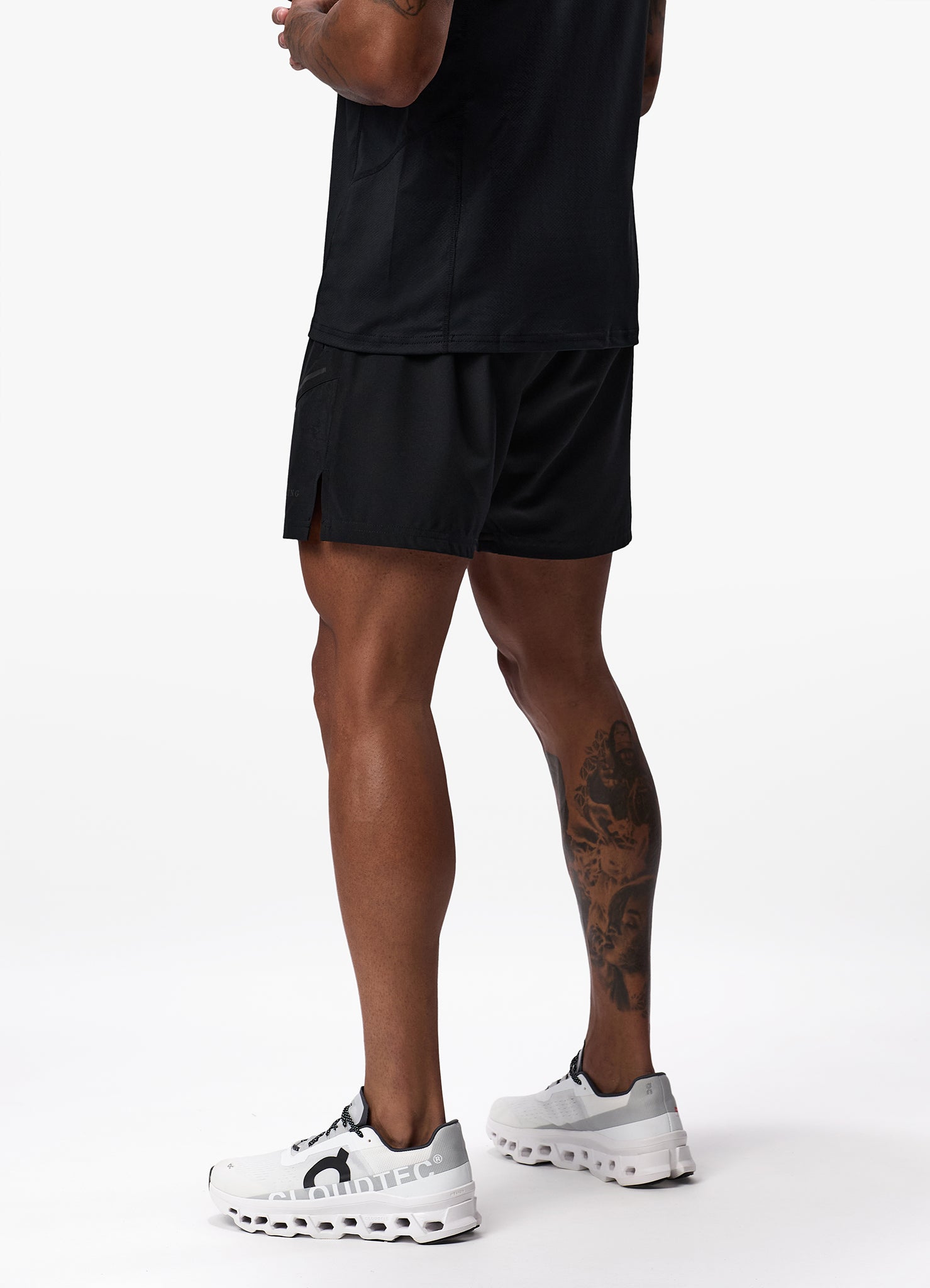 Gym King Unity Short - Black Xs