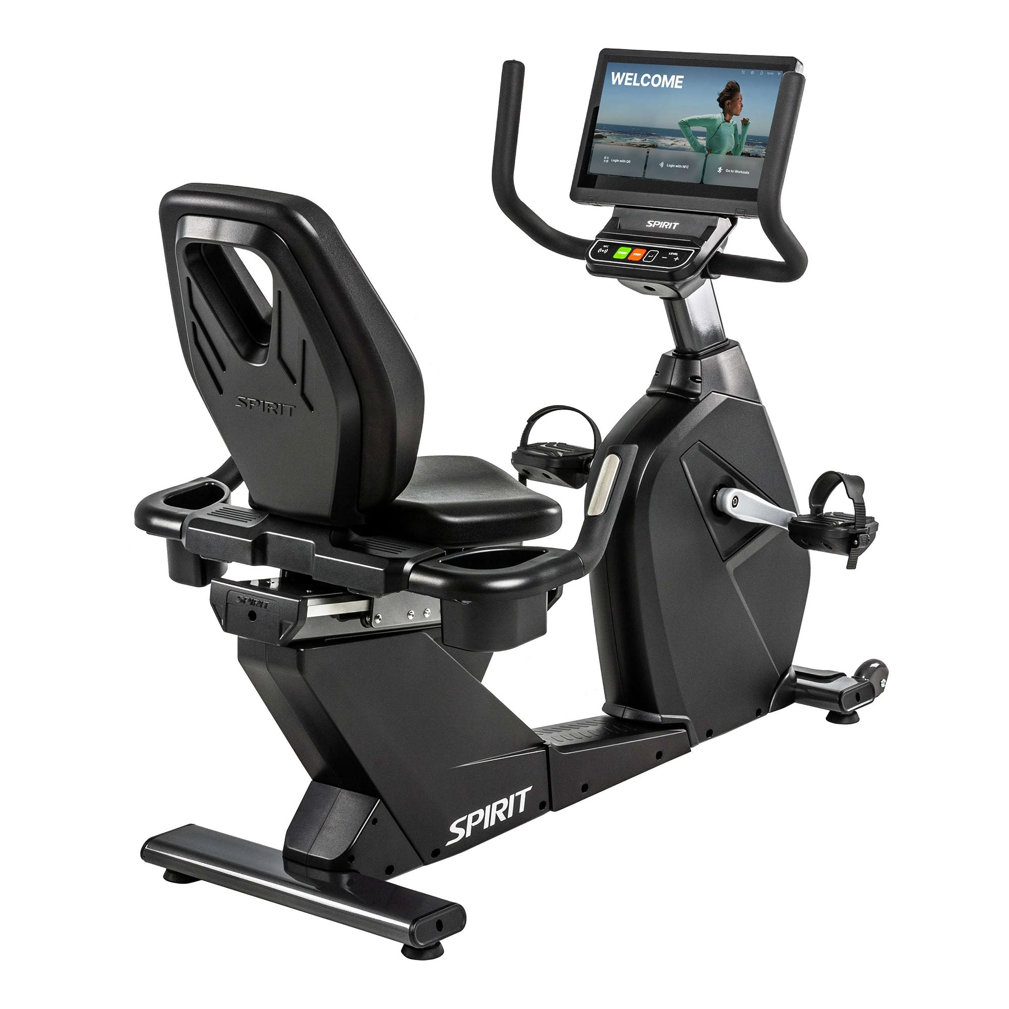 Spirit Fitness CR1000 ENT Phantom Recumbent Cycle